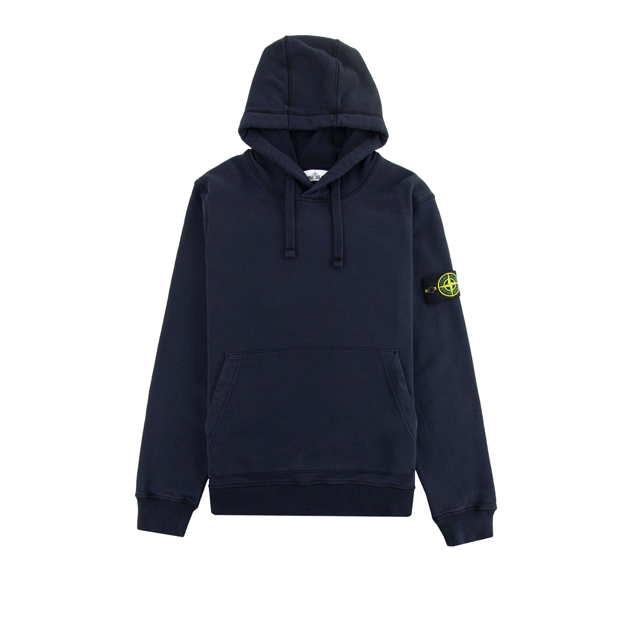 Stone Island Mens Hooded Sweatshirt 'Navy'