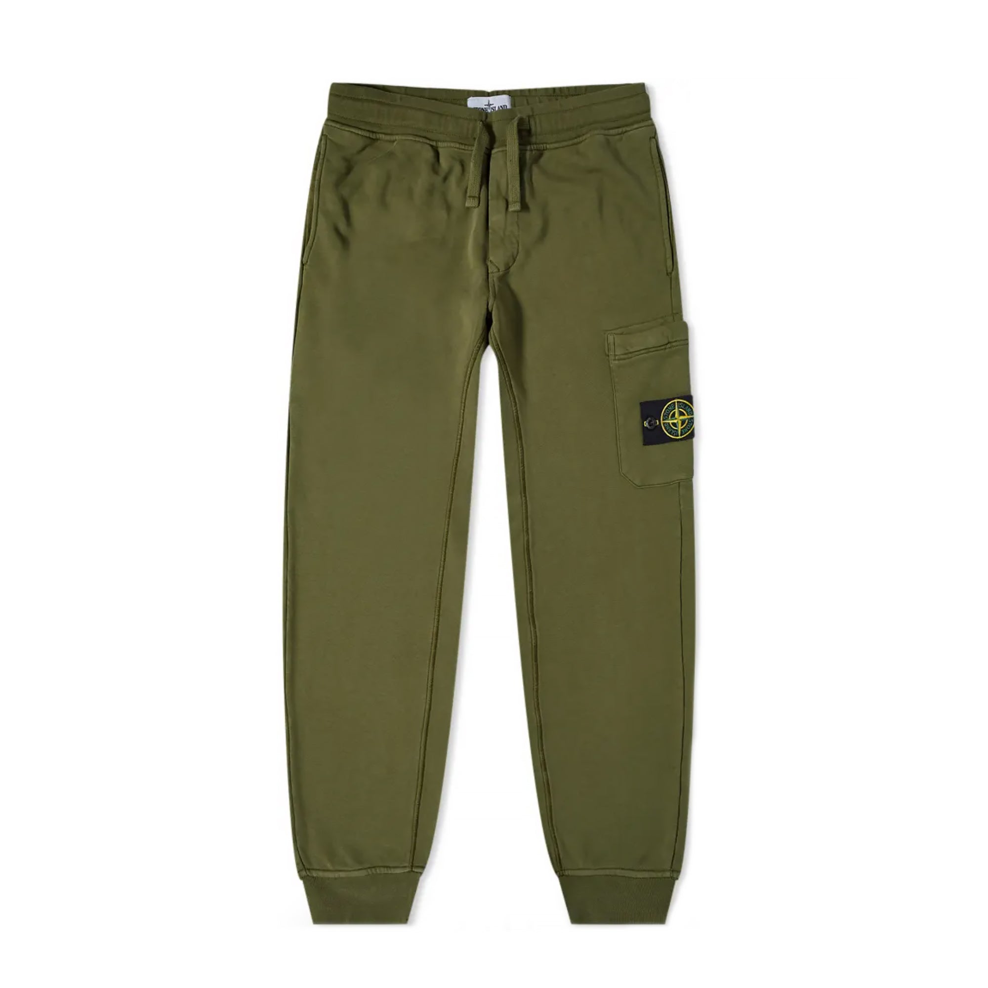 Stone Island Mens Fleece Pants 'Green'