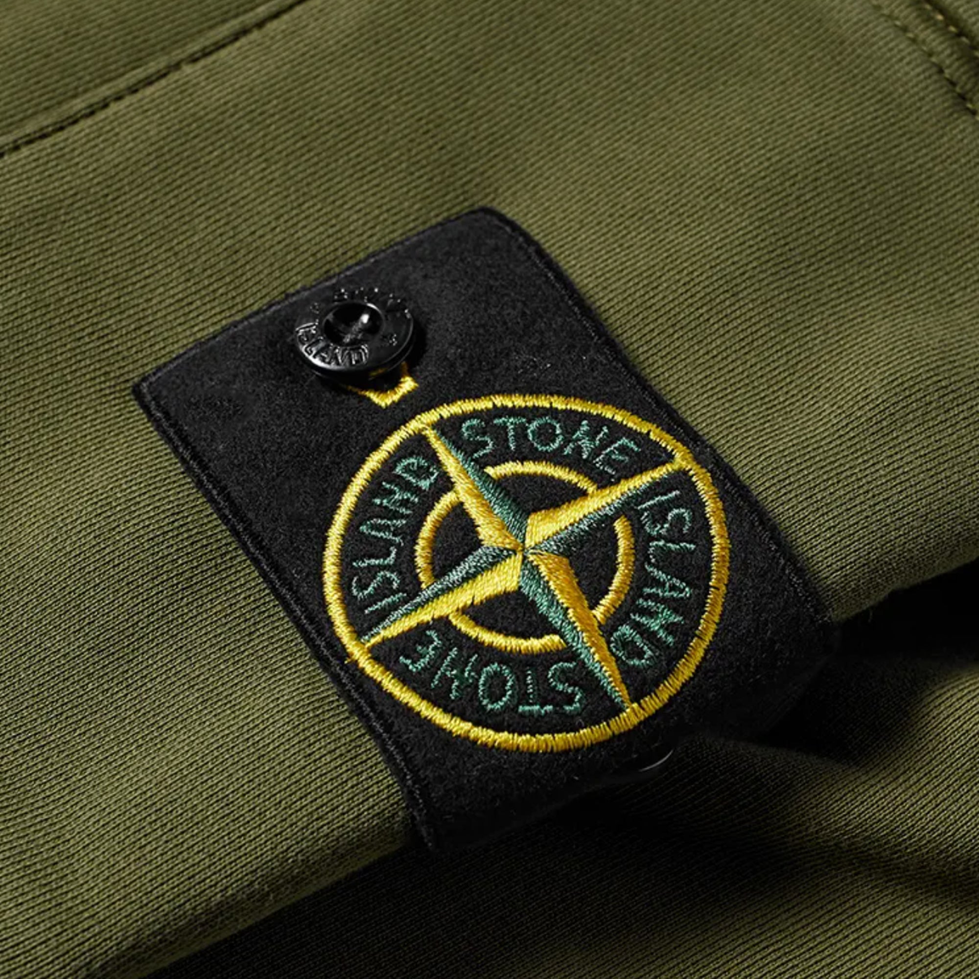 Stone Island Mens Fleece Pants 'Green'