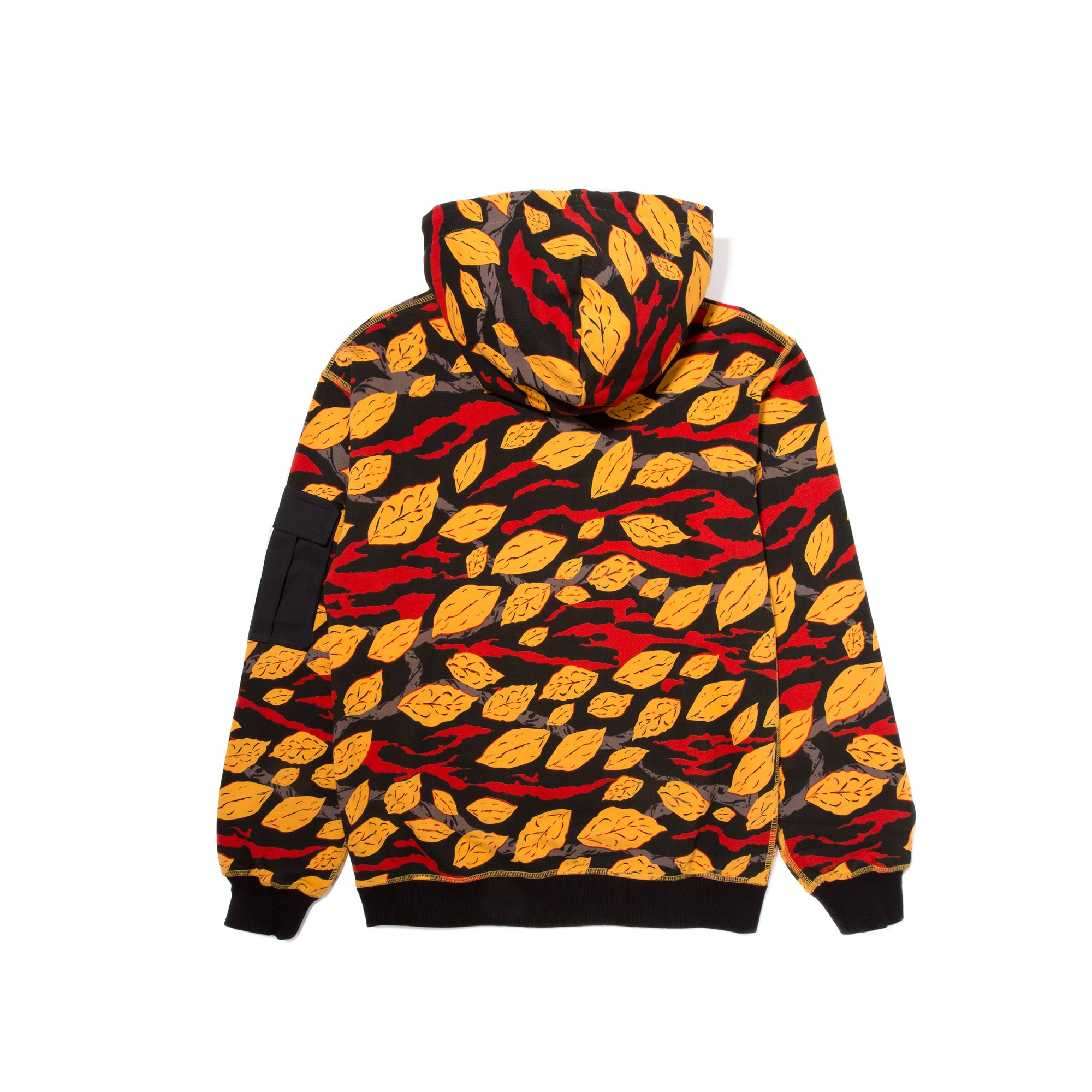Maharishi Mens Camo Cargo Hoodie
