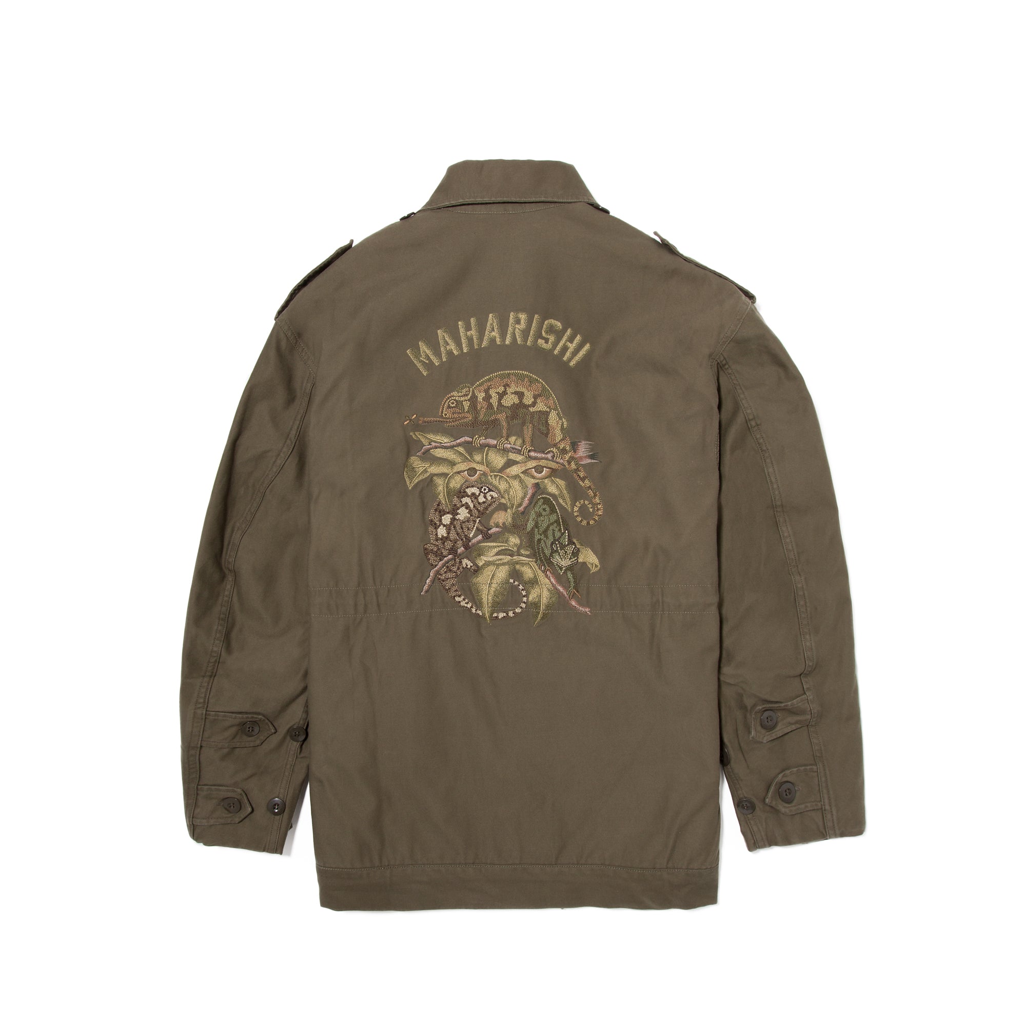 Maharishi Mens Upcycled Shinobi M65 Jacket