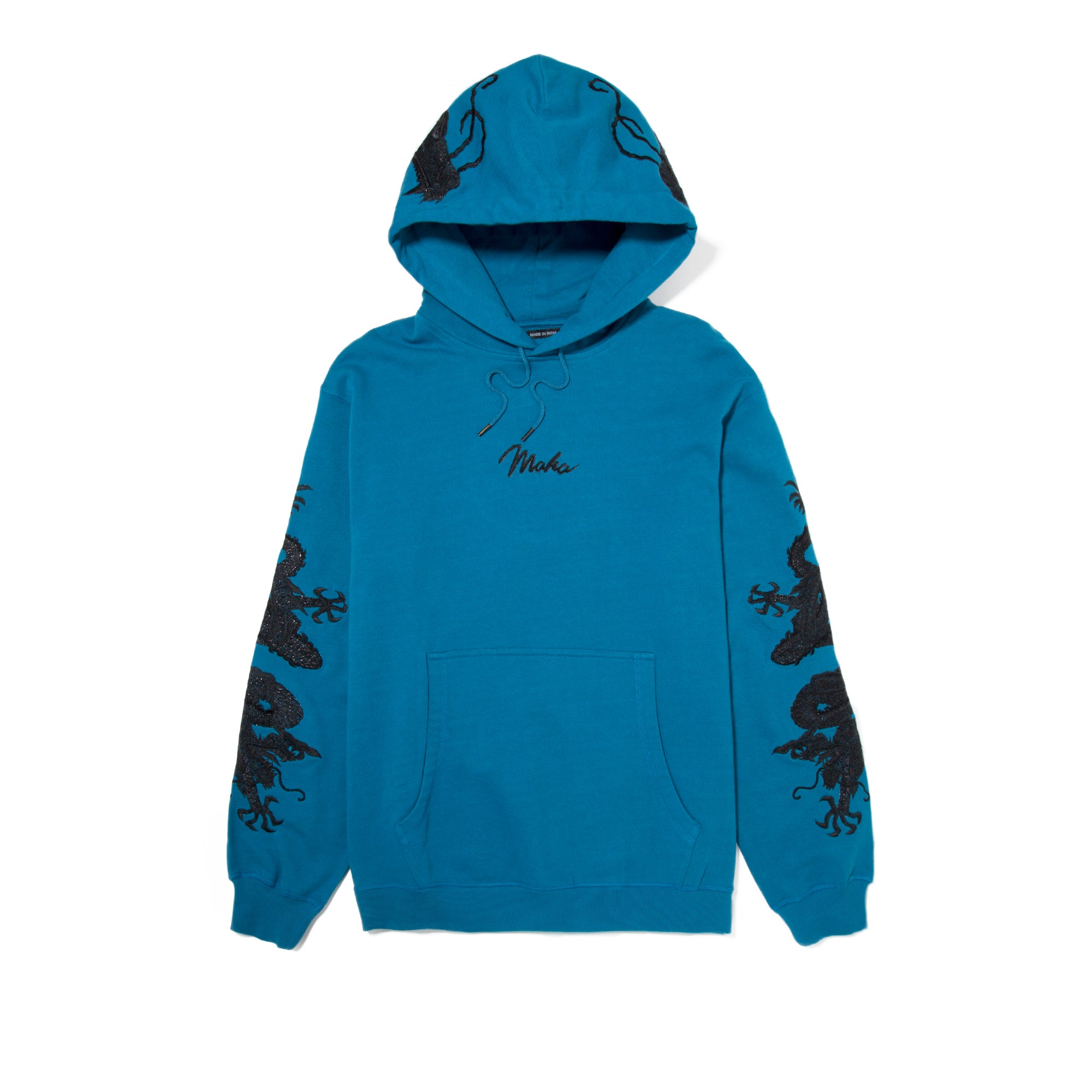 Maharishi Mens Golden Sun Dragon Hoodie
