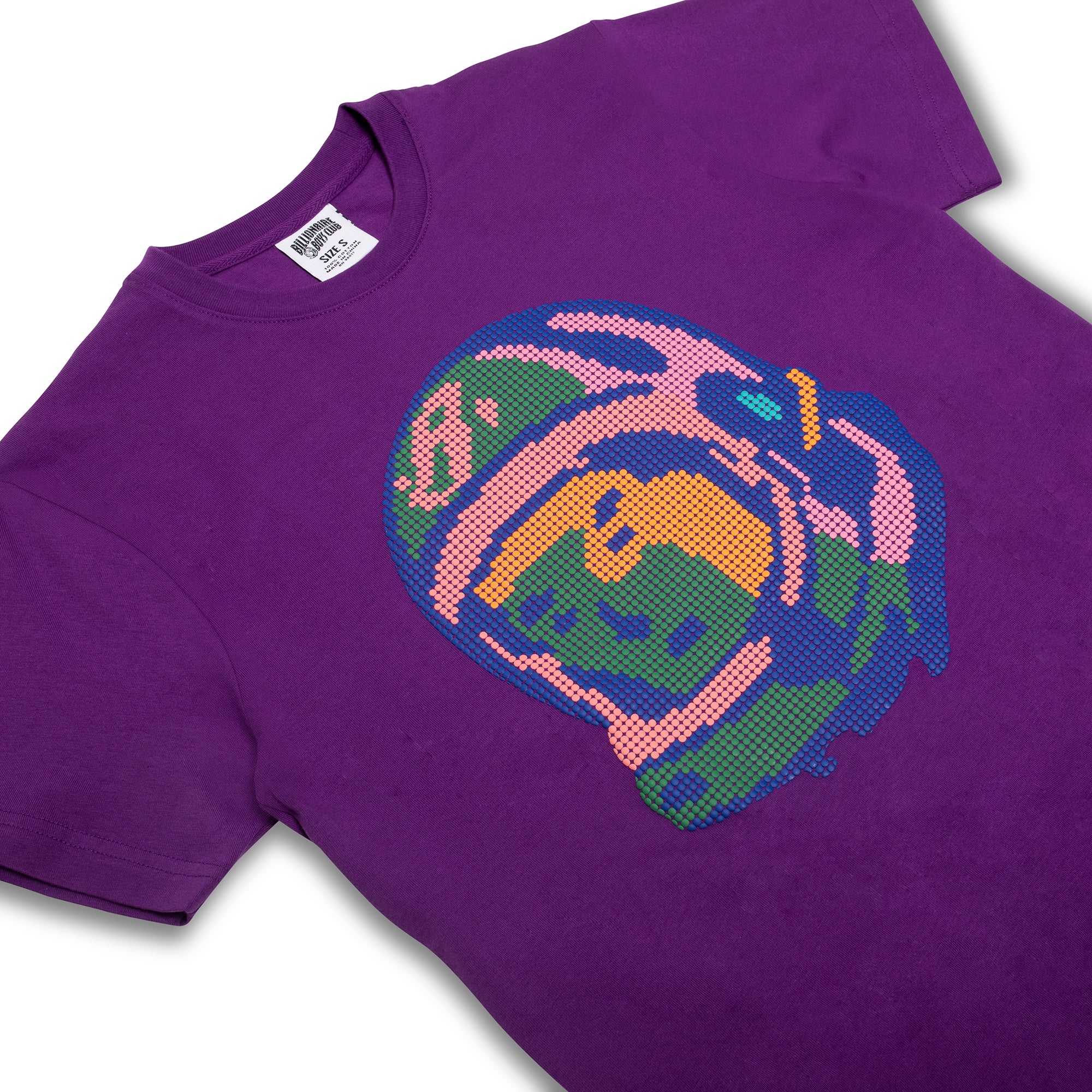 Billionaire Boys Club Mens Sprectrum SS Tee 'Amaranth Purple'