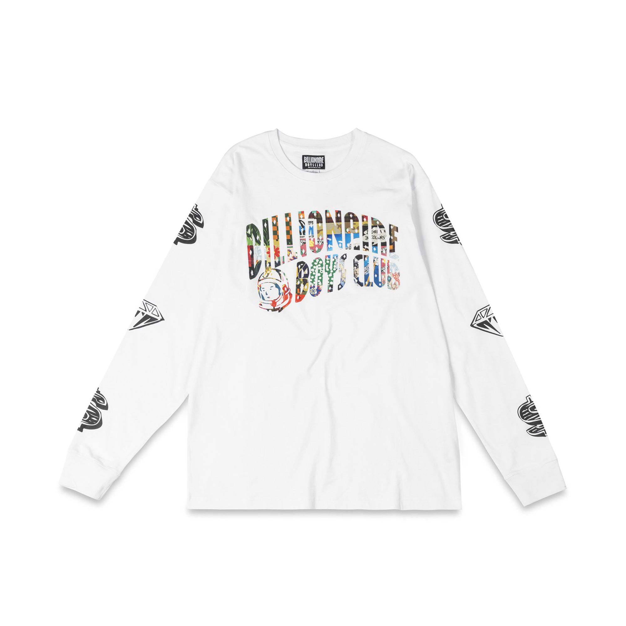 Billionaire Boys Club Men BB Arch LS Tee 'White'