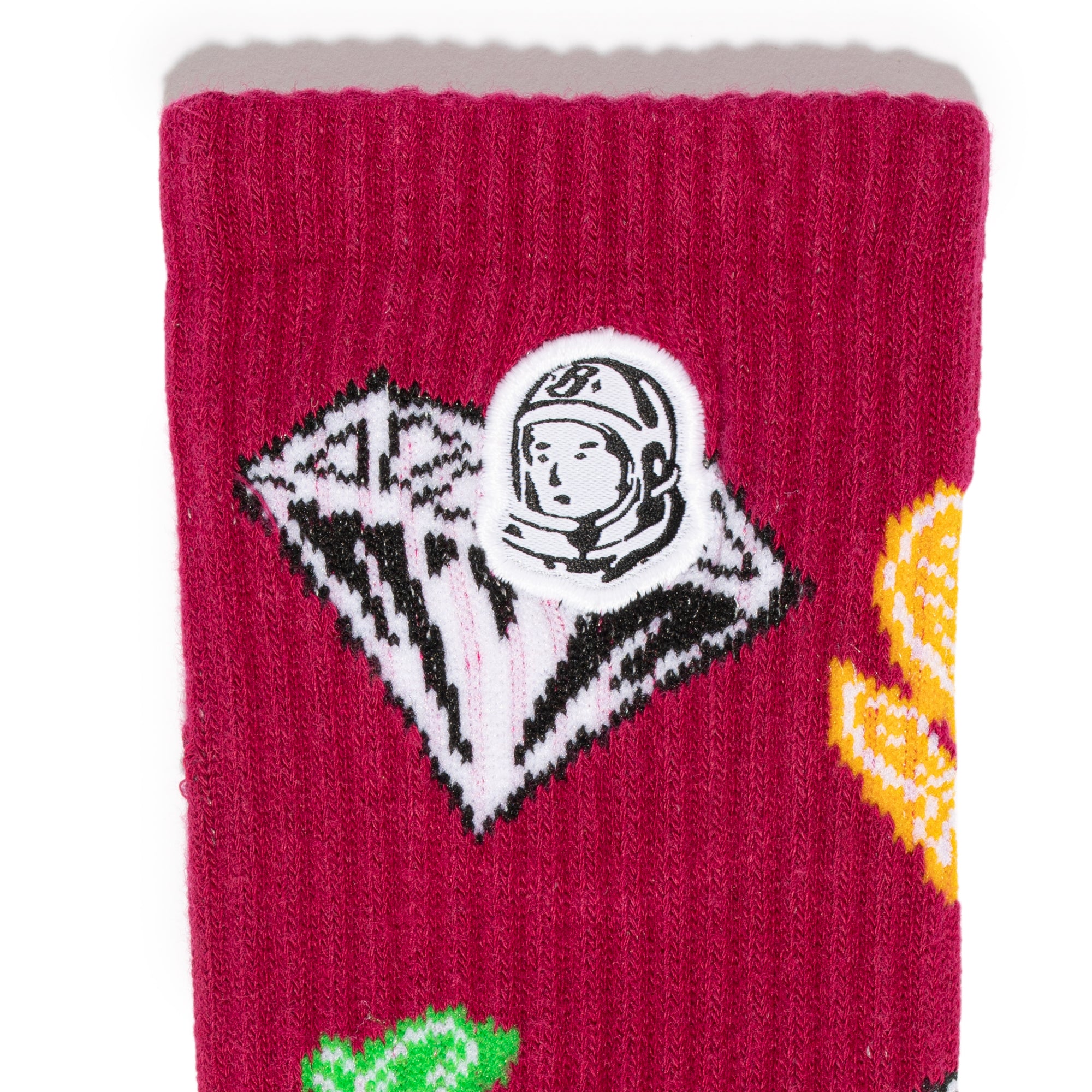 billionaire Boys Club Men BB Diamond Dollar Sock 'White'