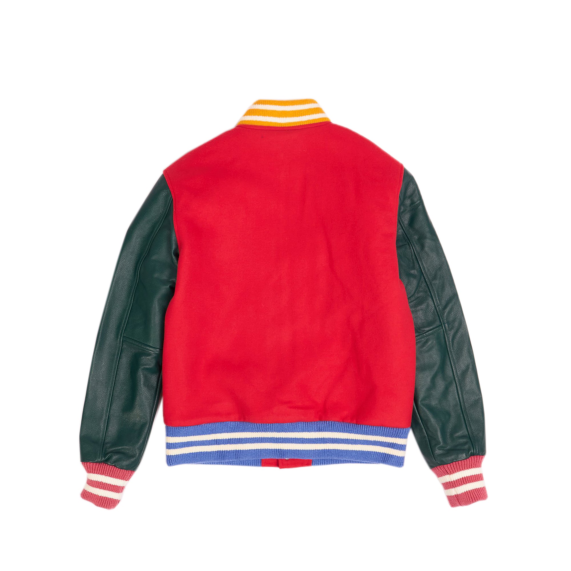 Billionaire Boys Club Mens BB Letterman Jacket 'Lollipop Red'
