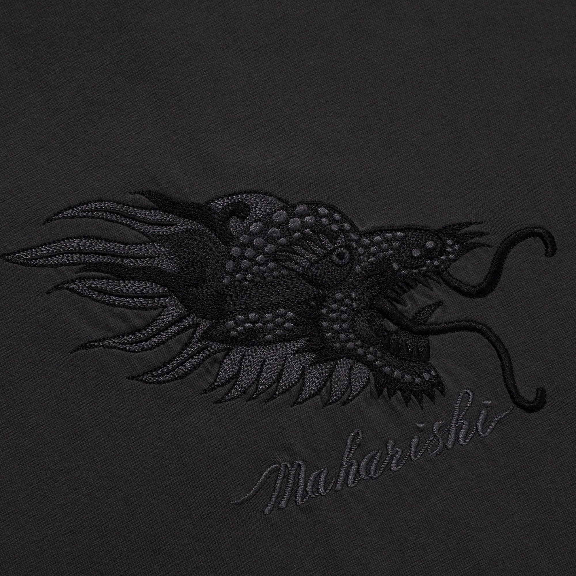 Maharishi Mens Tibetan Dragon Tee Black
