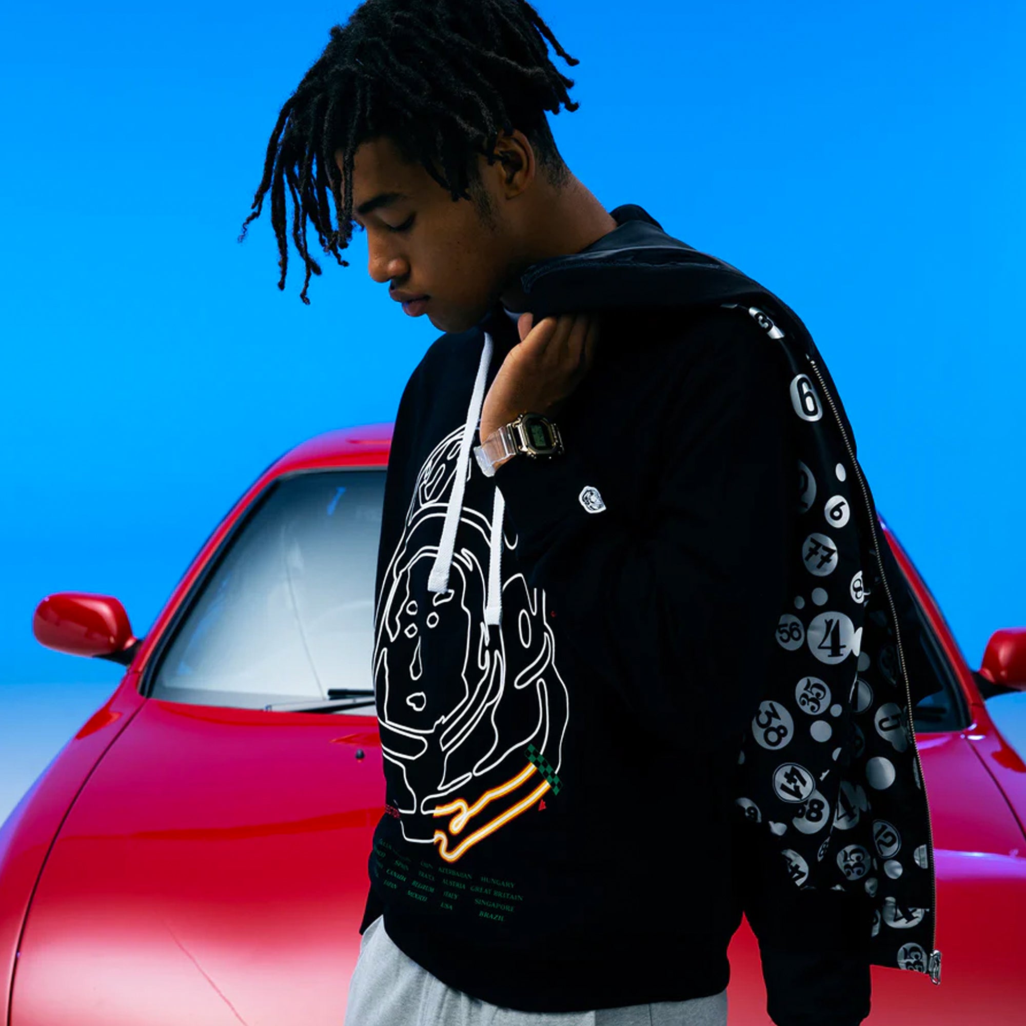 Billionaire Boys Club Mens BB Trials Hoodie