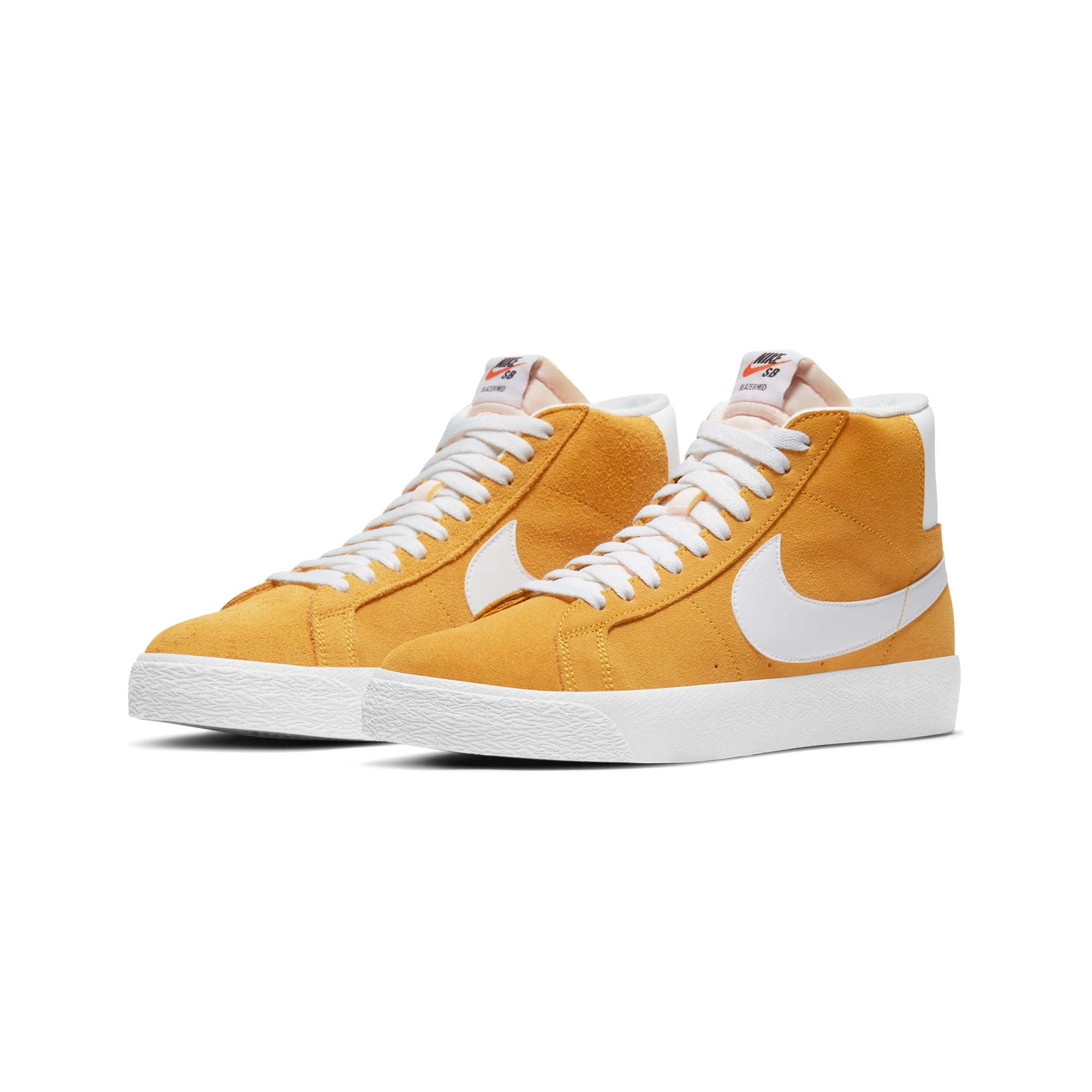 Nike SB Mens Zoom Blazer Mid University Gold