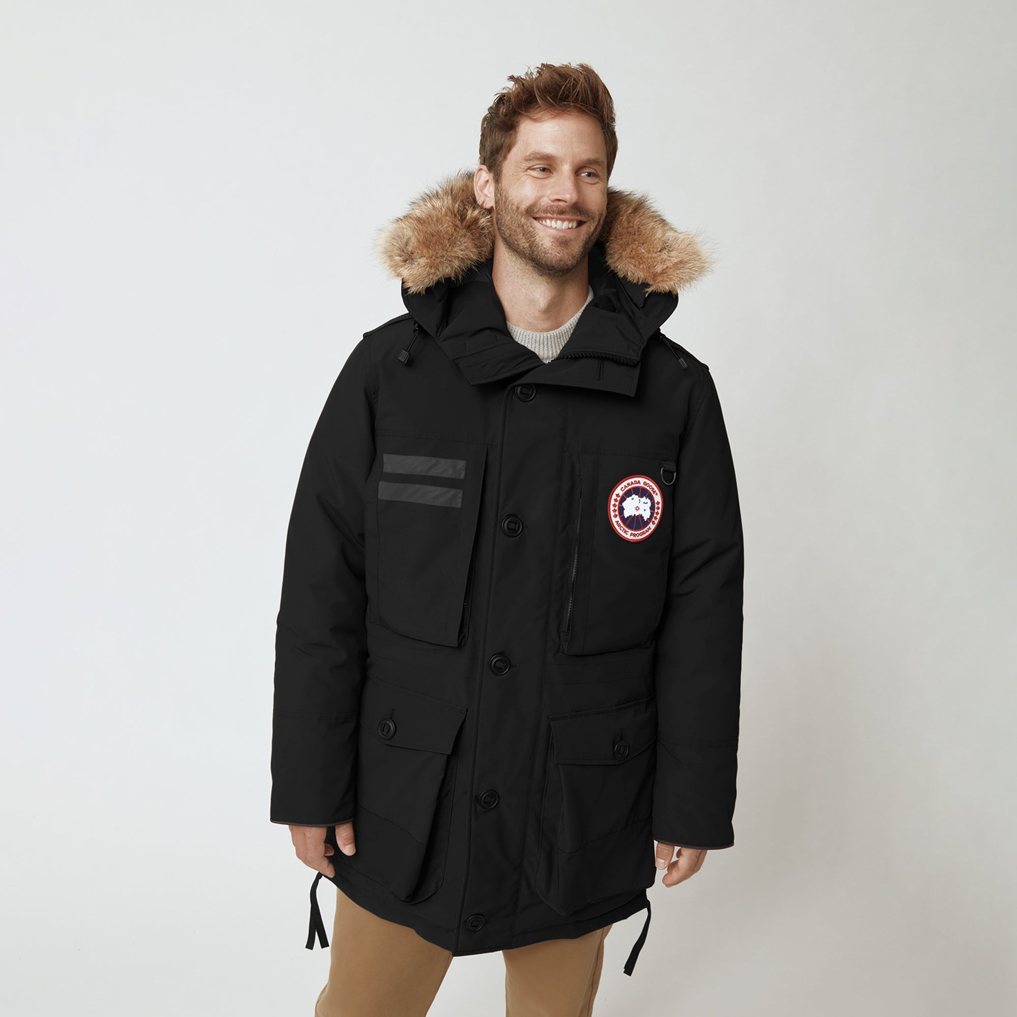Canada Goose Mens Macculloch Parka 'Black-Noir'