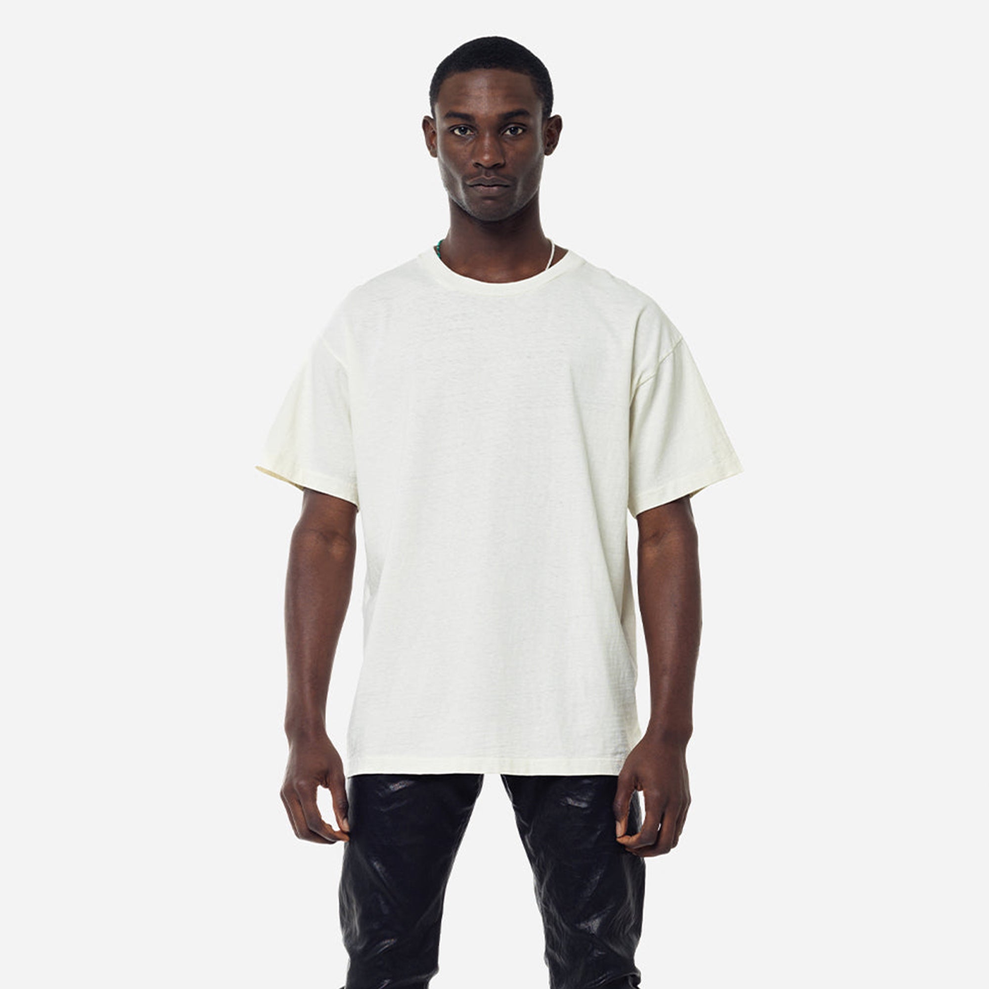 John Elliott Mens University Tee 'Salt'
