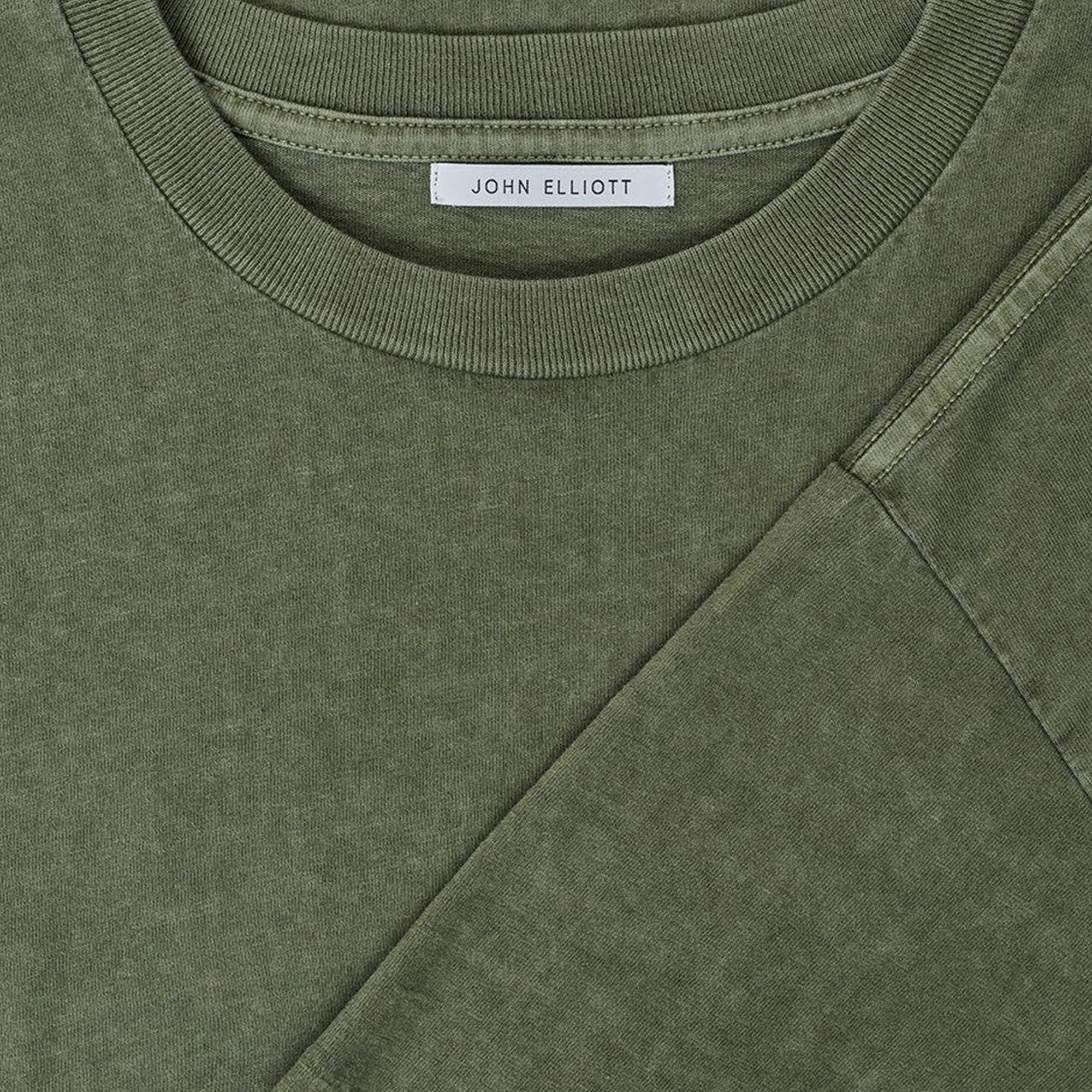 John Elliott University Tee in Moss