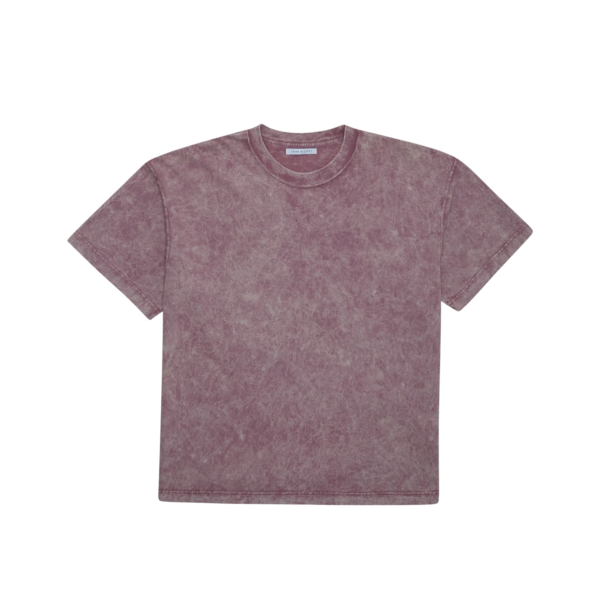 John Elliott Mens Mineral Wash Cropped SS Tee