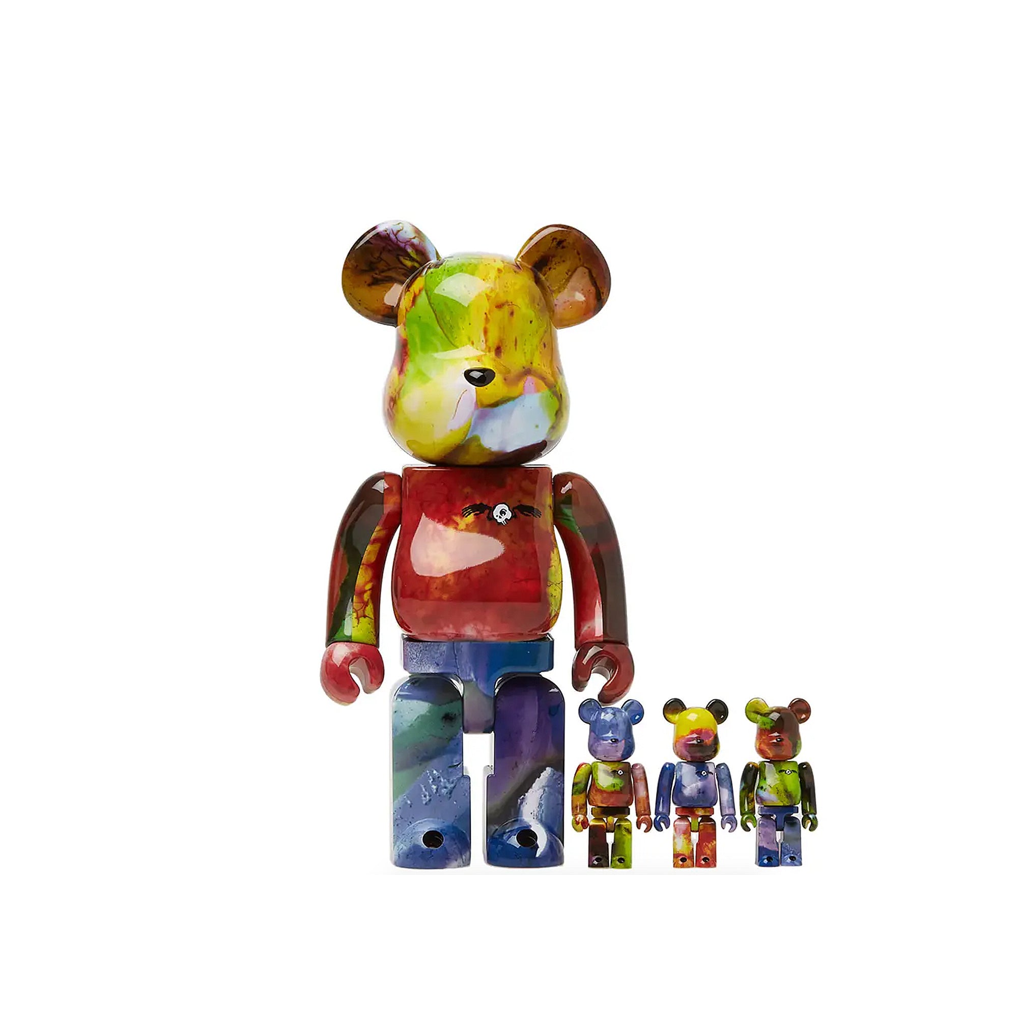 Medicom x Pushead Be@rbrick 400% 100%
