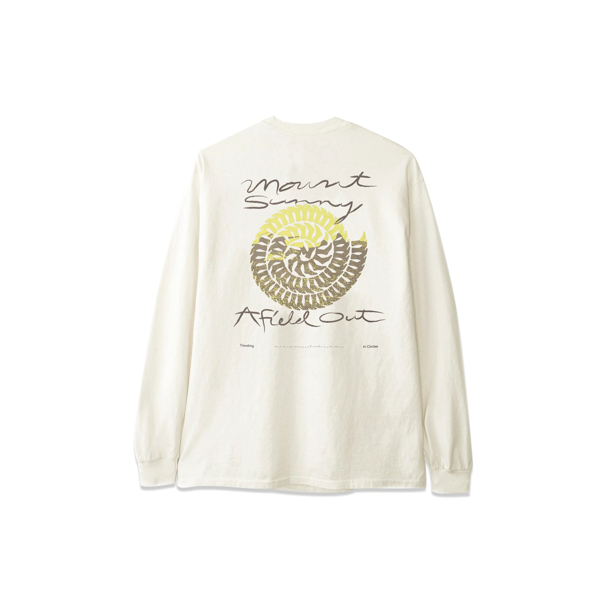 Afield Out x Mount Sunny Mens Circles LS T Shirt
