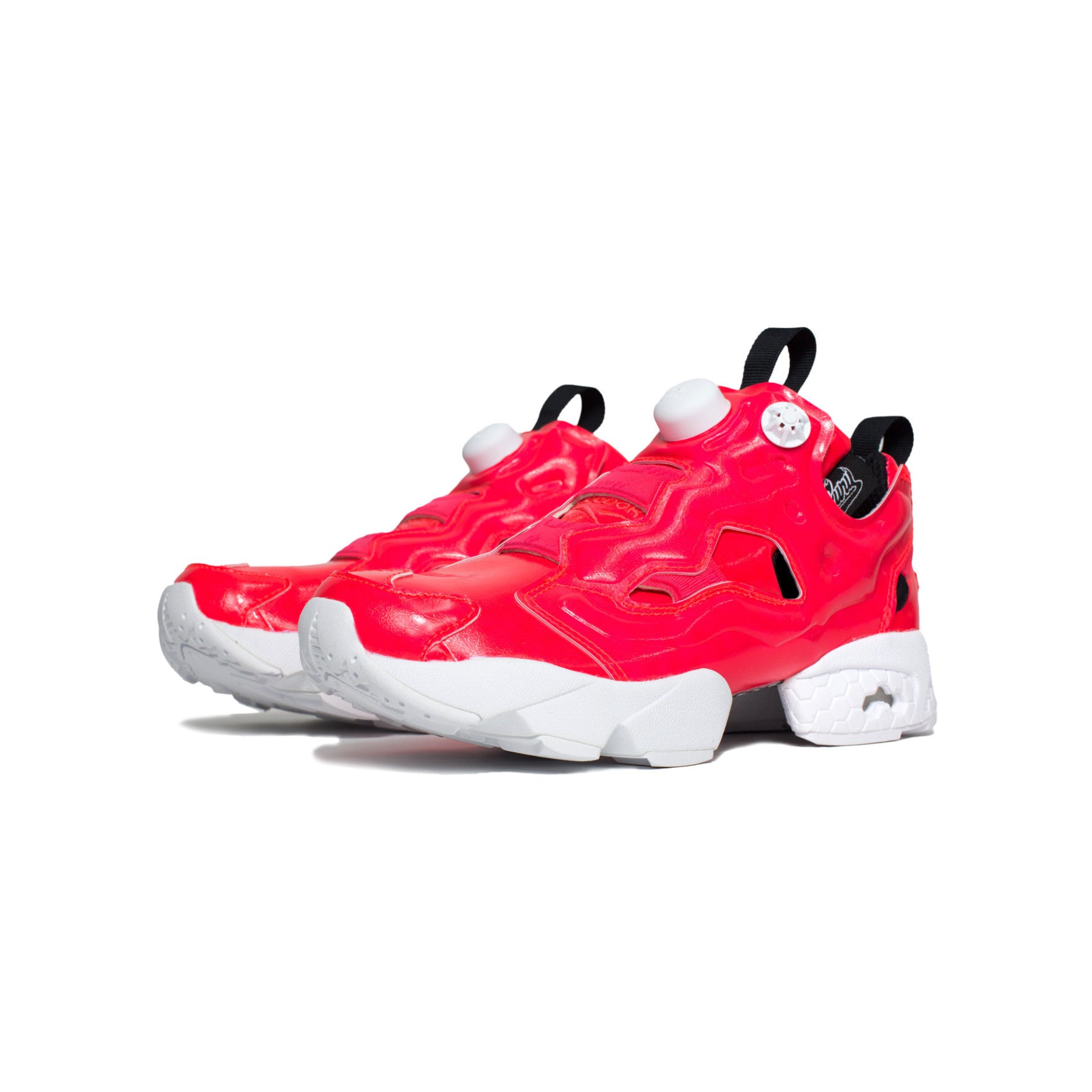 Reebok, Women's, Instapump Fury, Overbranded, AR1607, Neon Cherry