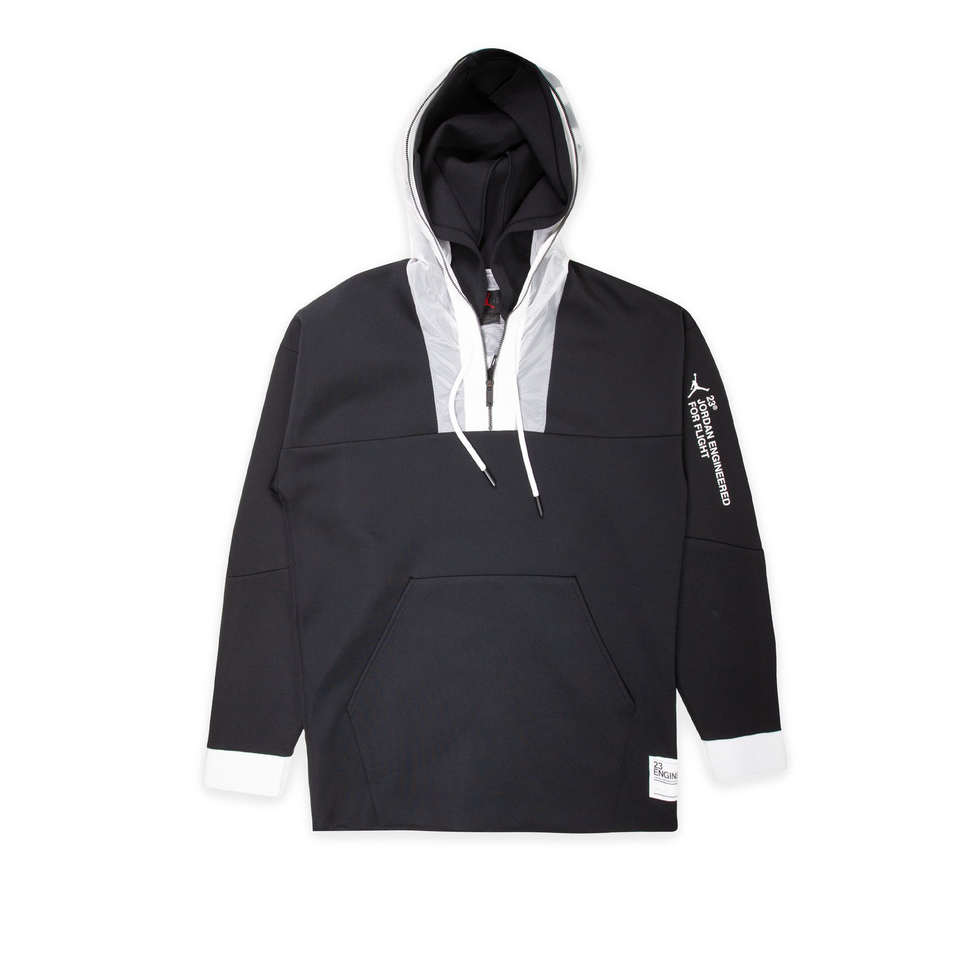 Air Jordan Mens 23 Engineered 1/2-Zip Hoodie