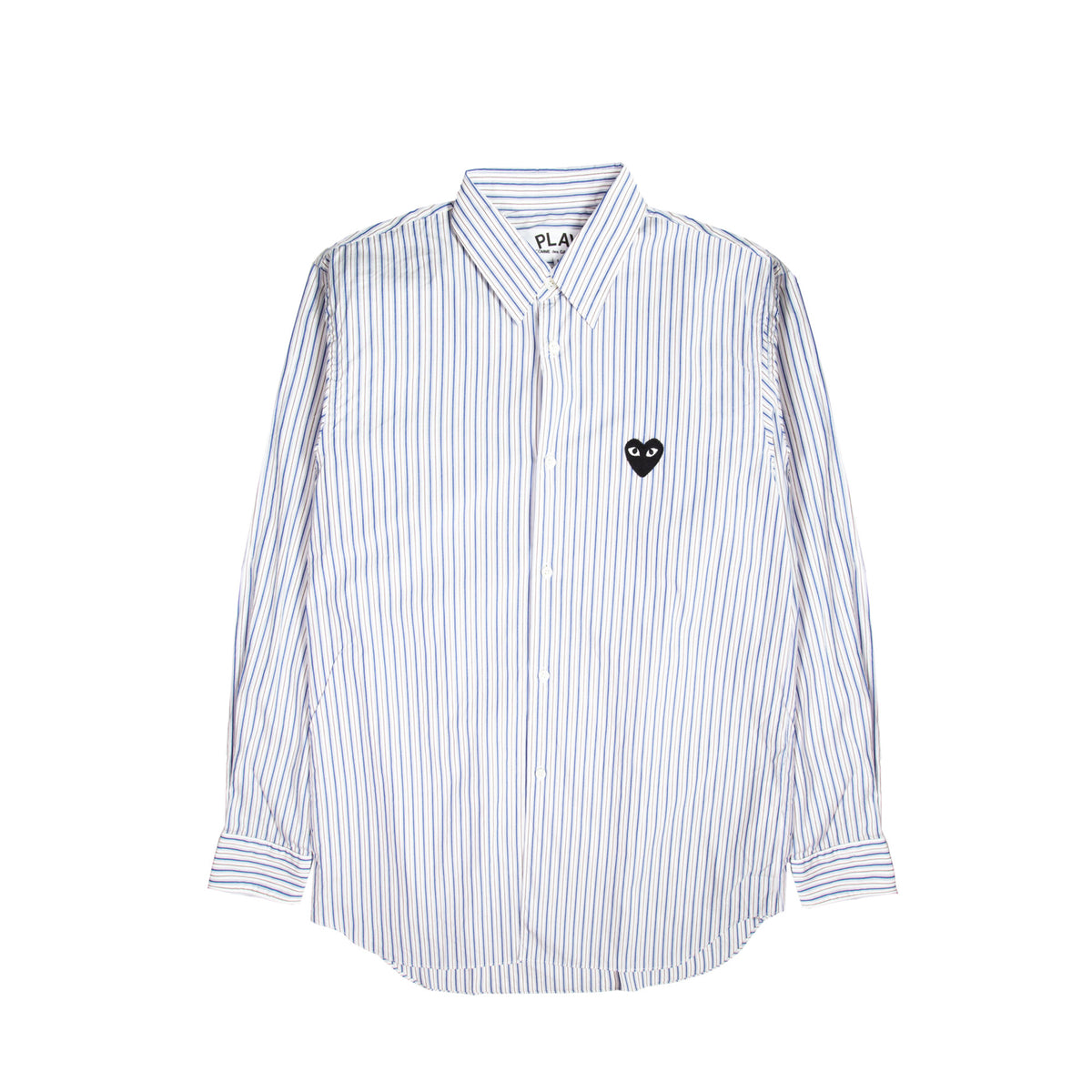 Comme des Garcons PLAY Mens Woven Striped Shirt [AZ-B006-051-1]