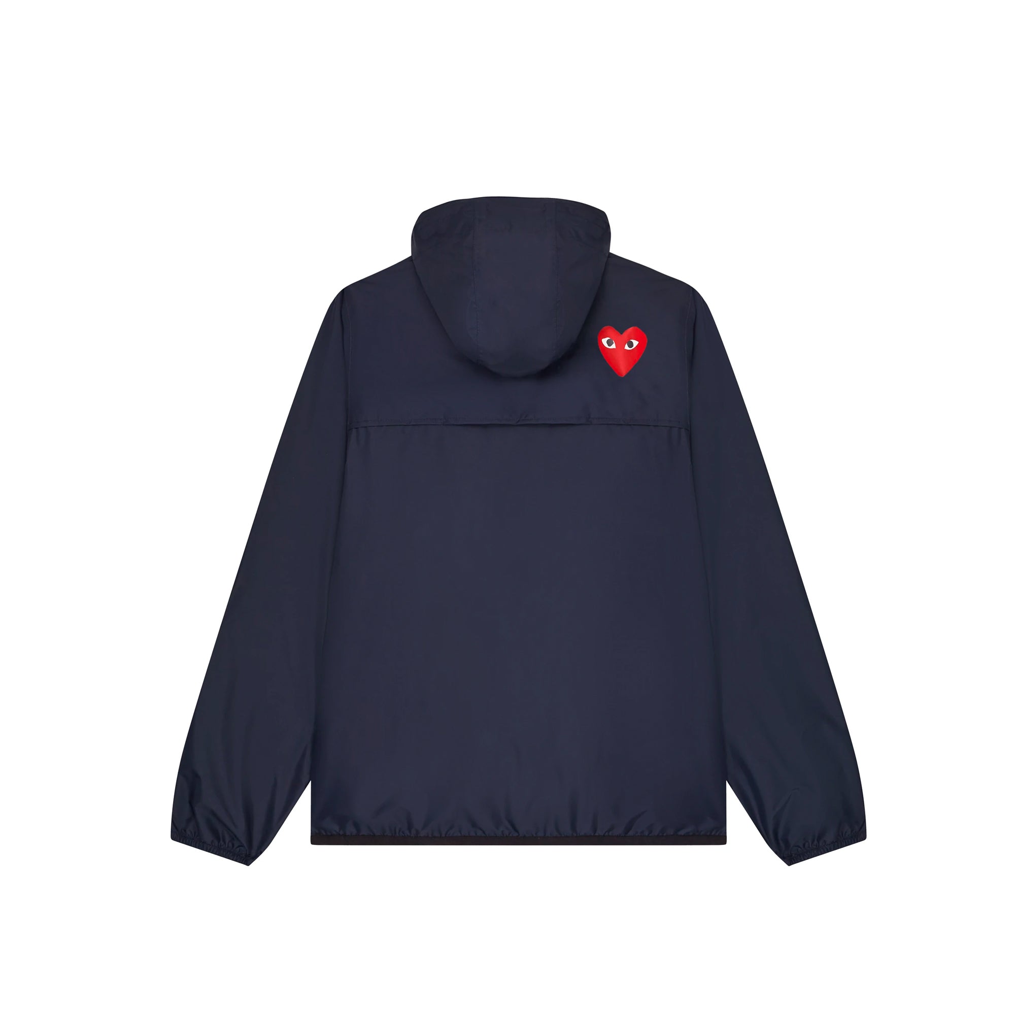 Comme Des Garcon X K-Way Full Zip Hoodie Navy