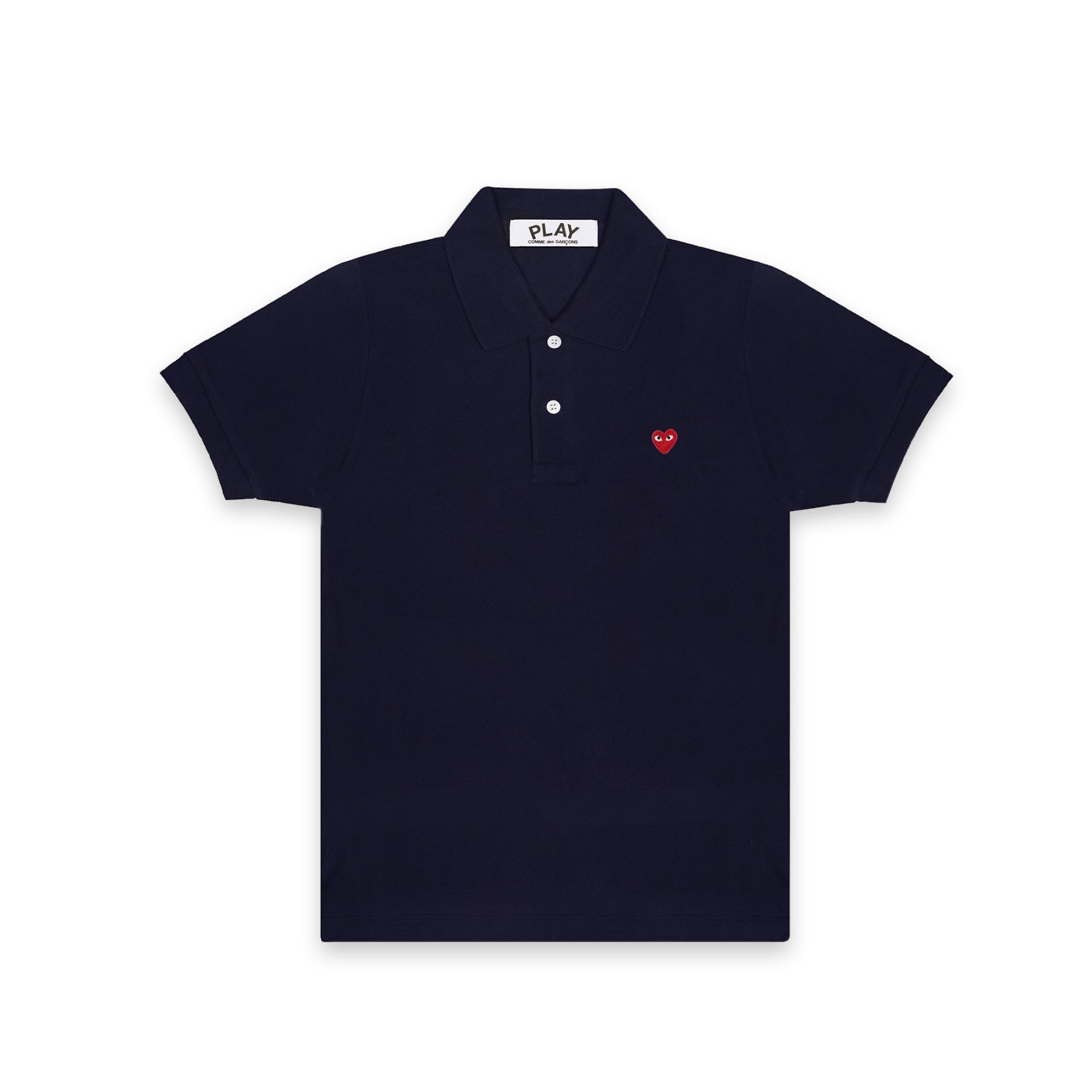 Comme des Garcons PLAY Mens Little Heart Polo