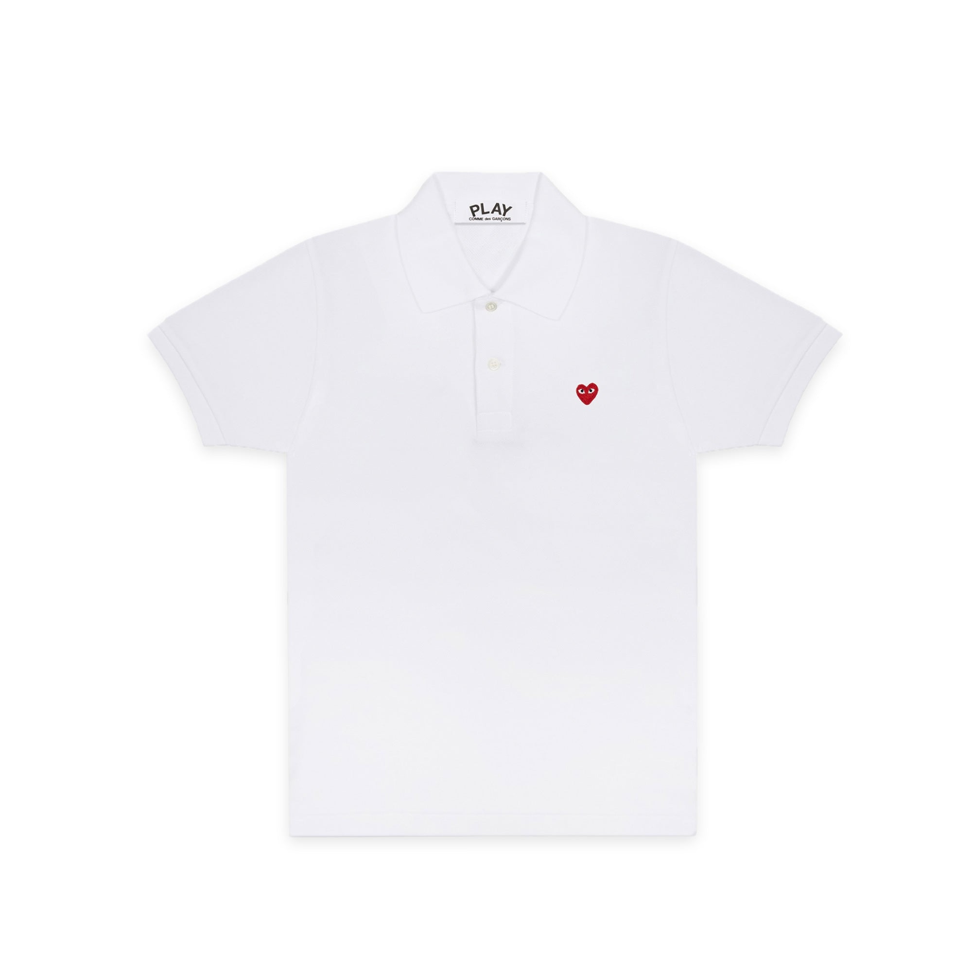 Comme des Garcons PLAY Mens Little Heart Polo