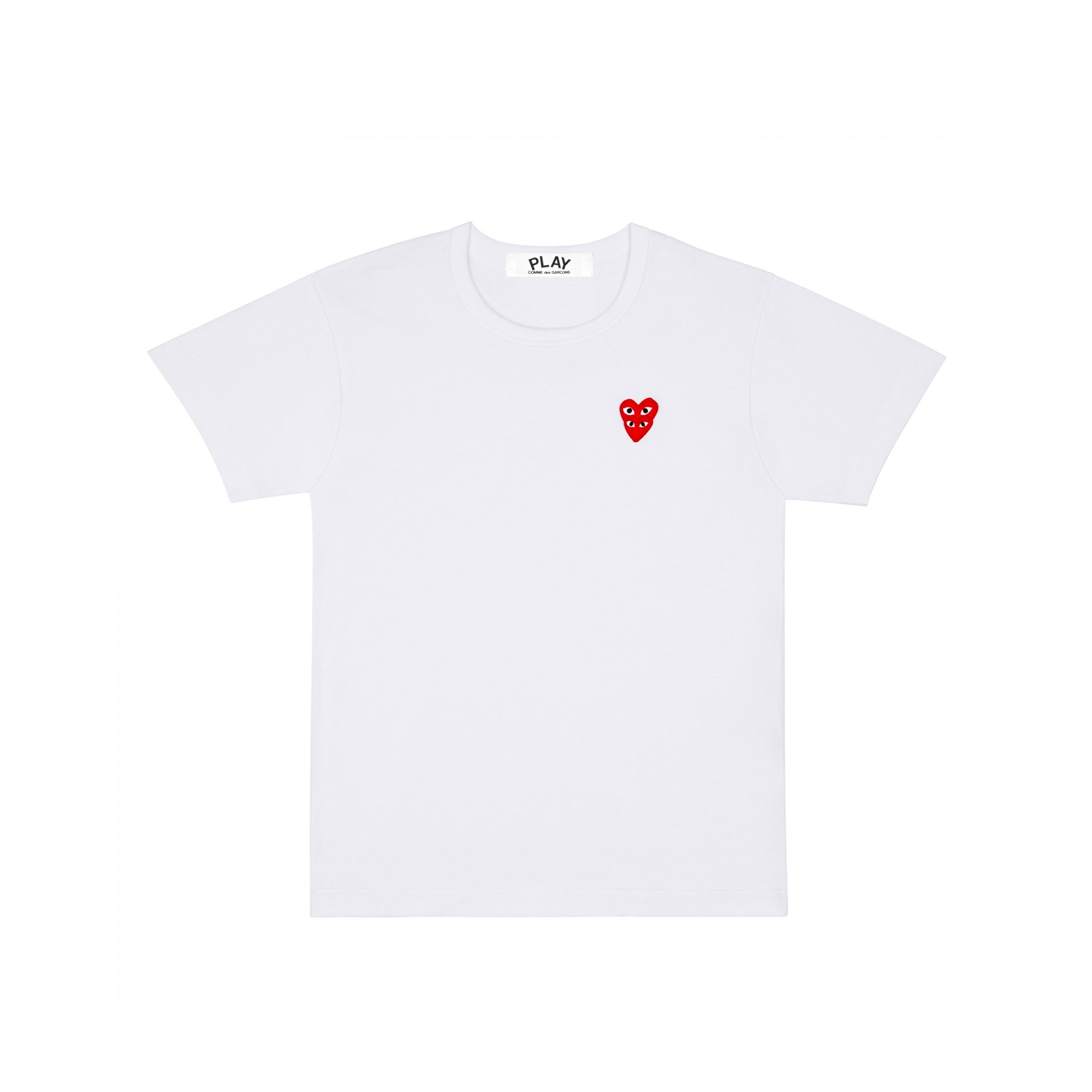 Comme De Garcons Mens Double Heart Tee
