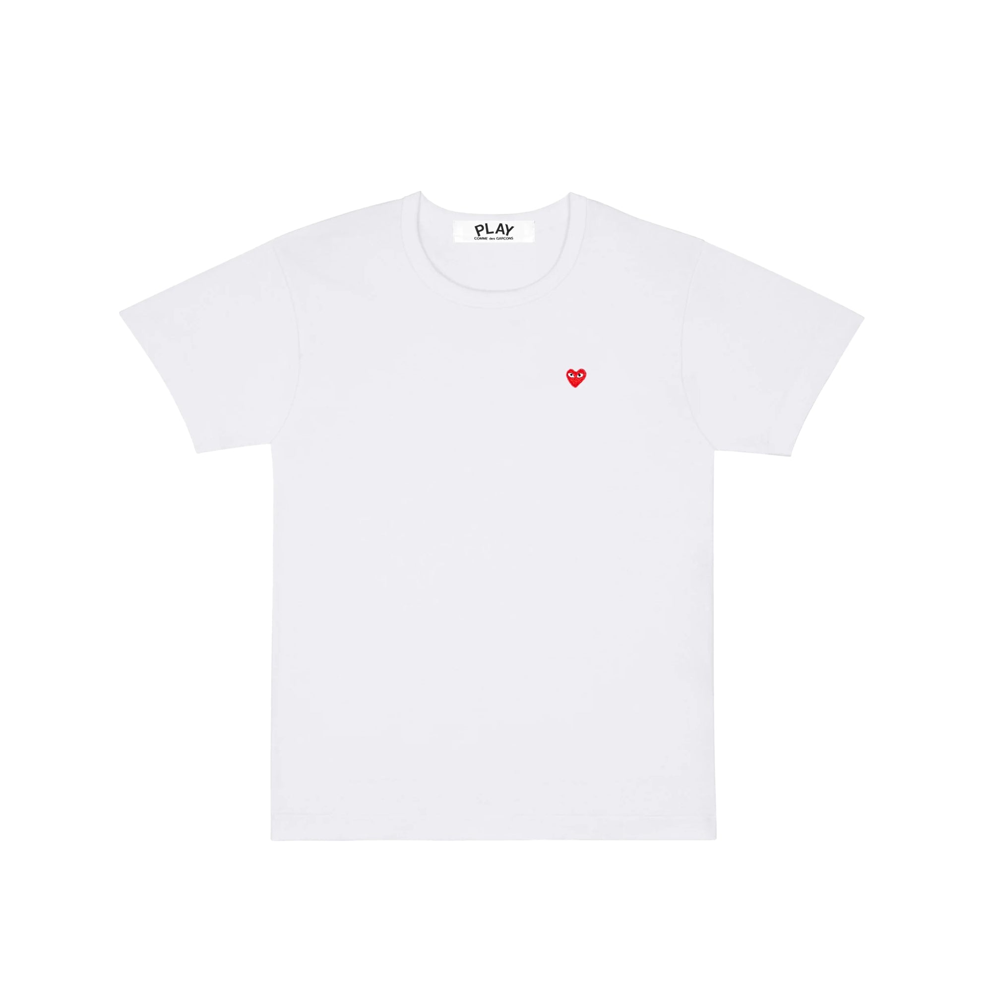 Comme des Garcons PLAY Mens Small Red Heart SS Tee