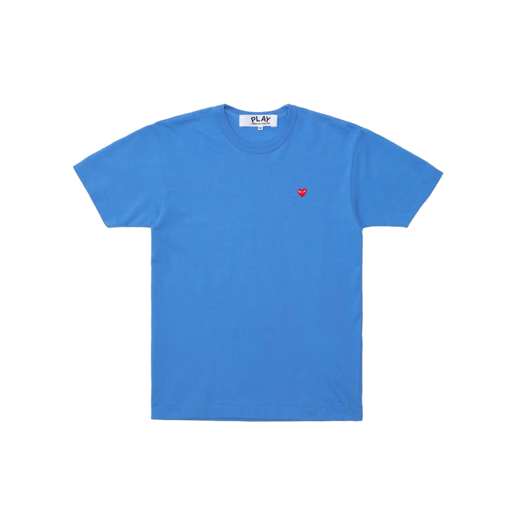 Comme des Garcons Play Mens Small Red Heart SS Tee