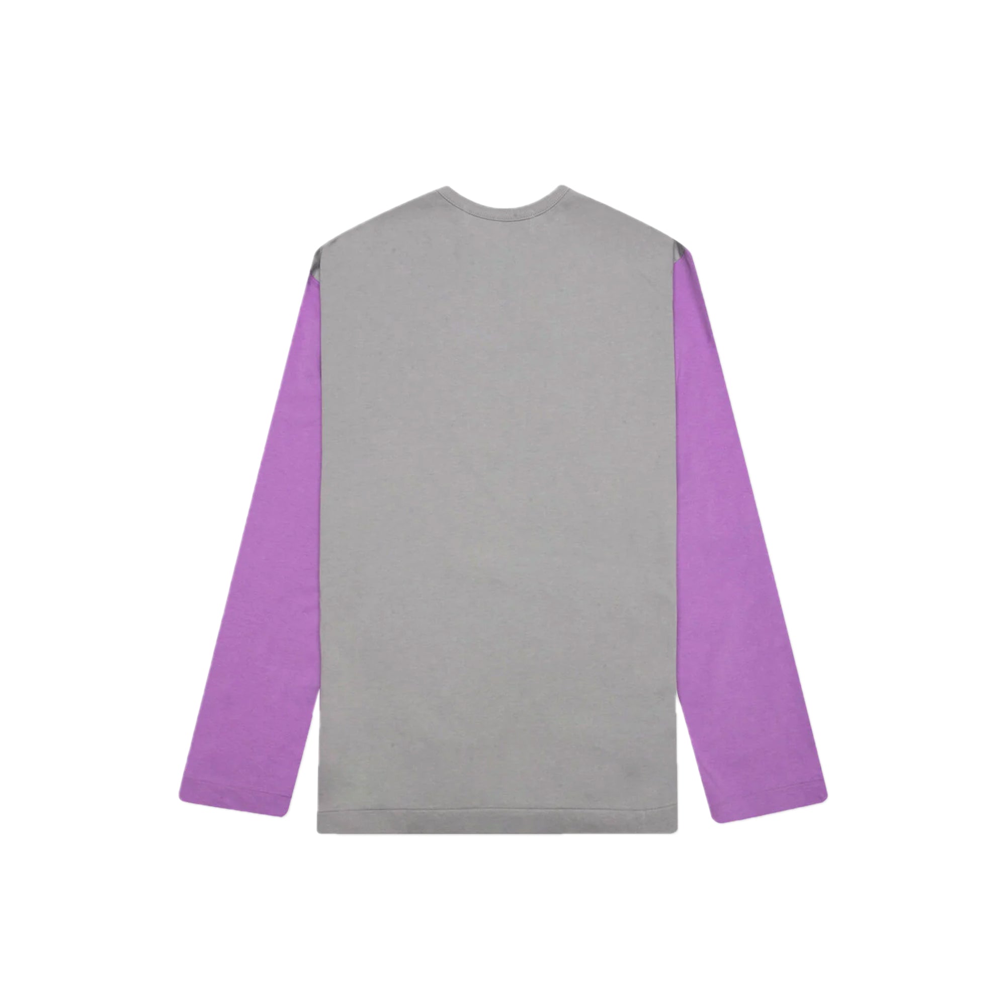 Comme des Garcons PLAY Mens Bi-Color LS Tee