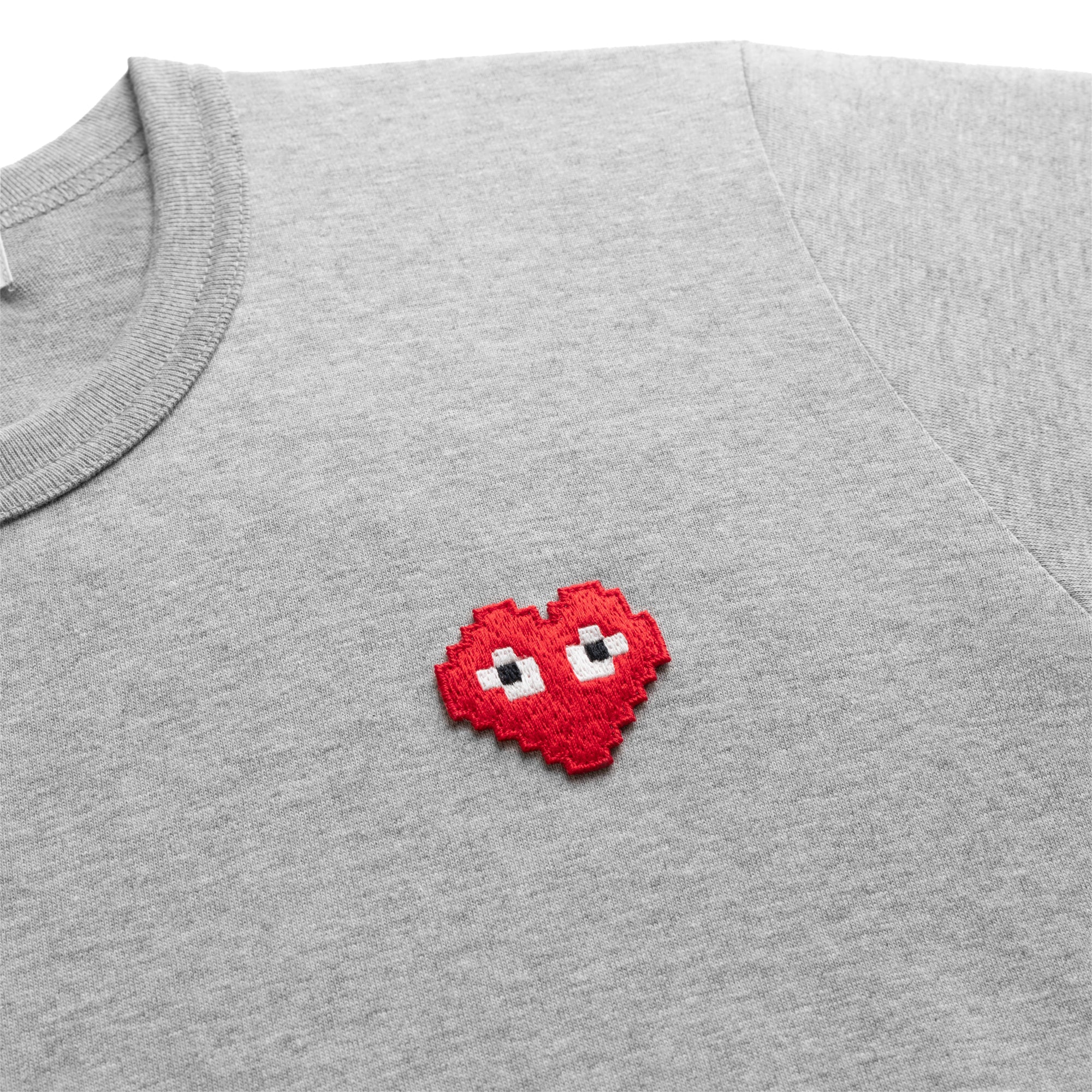 Comme des Garcons Play Mens Red Heart SS Tee