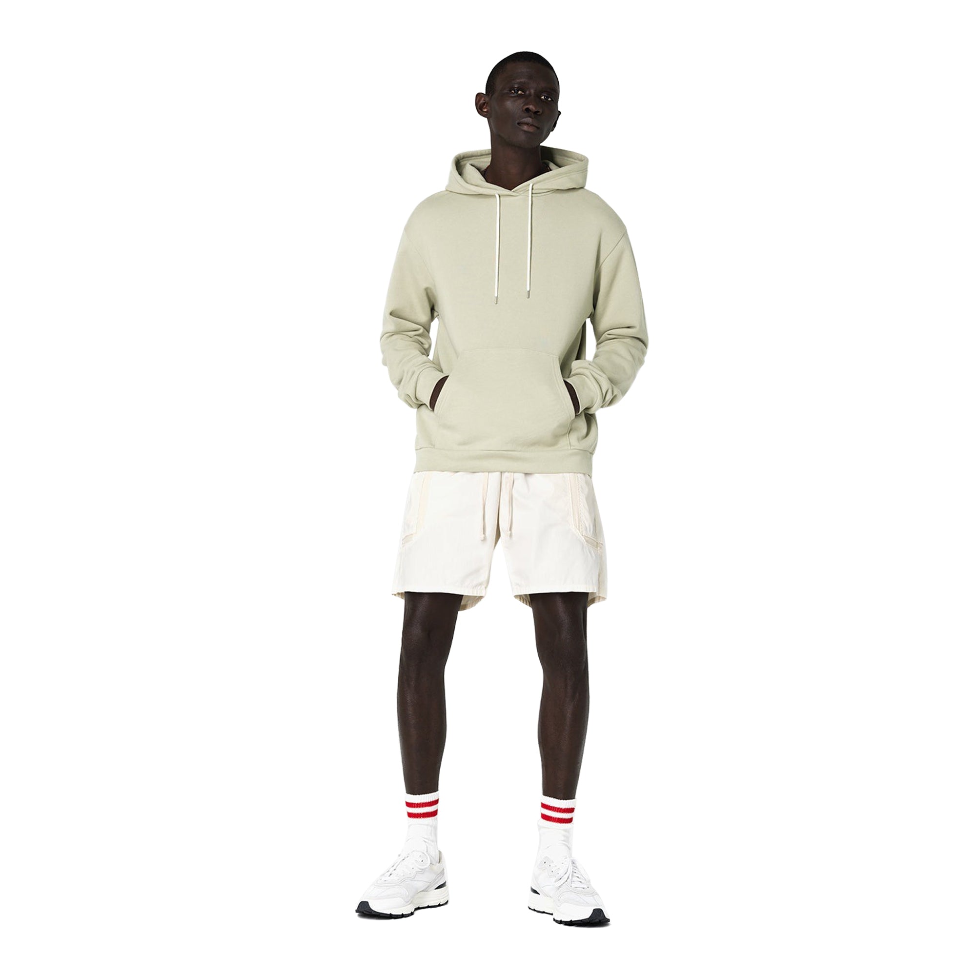 John Elliott Mens Beach Hoodie 'Lichen'