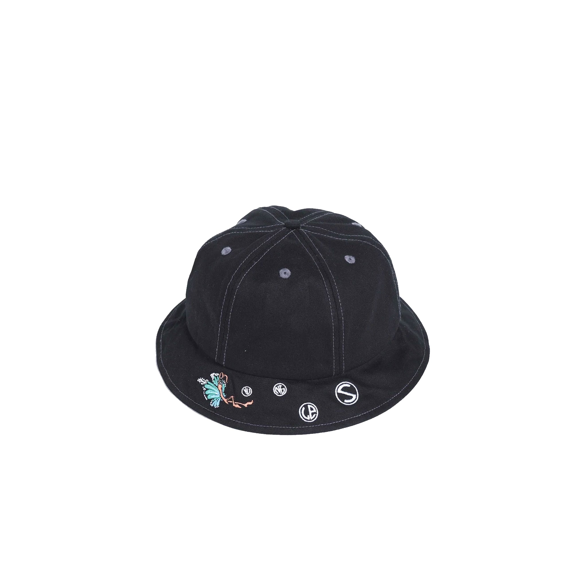 Jungles Mens Butterfly Guy Bucket Hat 'Black'