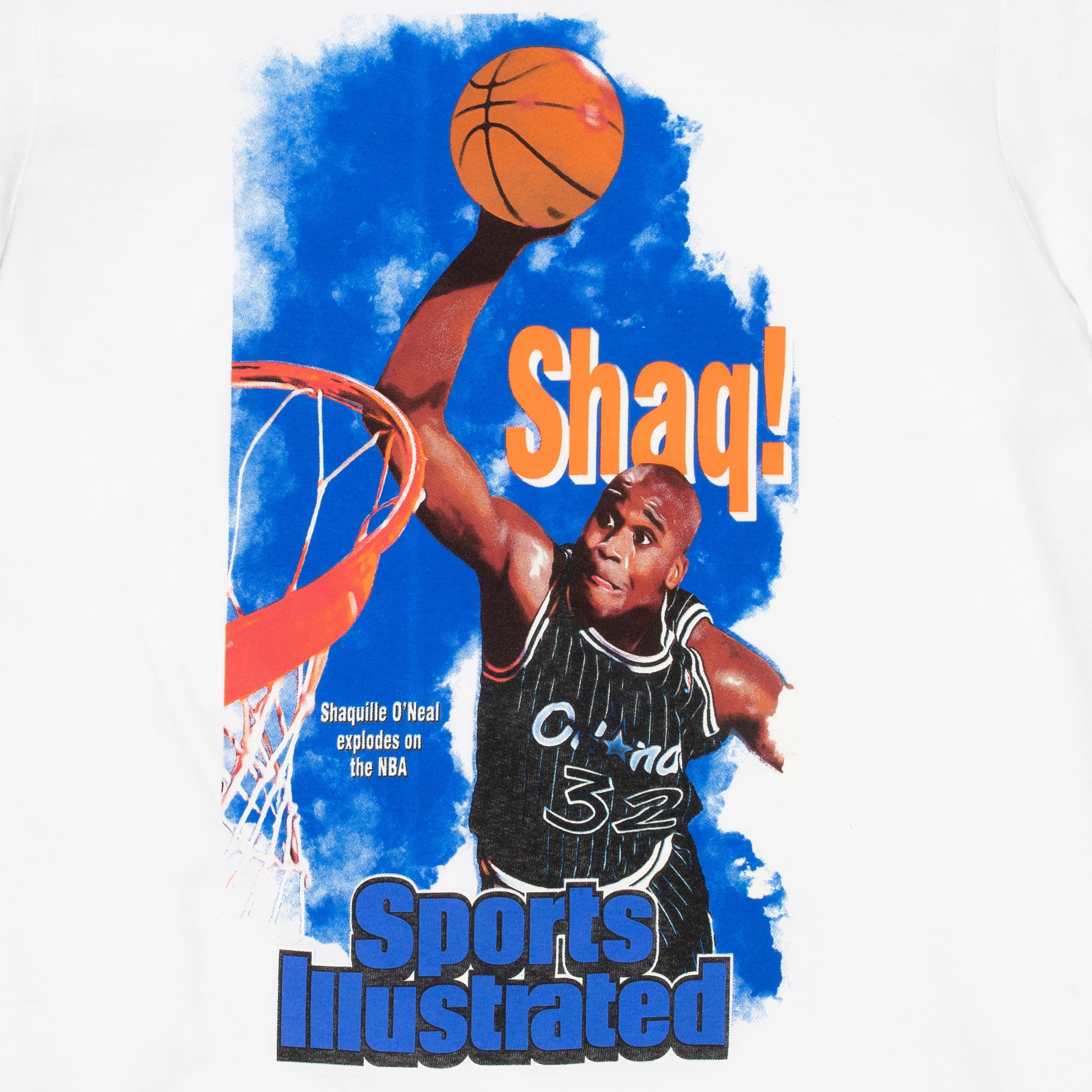 Mitchell & Ness Orlando Magic Shaquille O'Neal SI Photo Tee 'White'