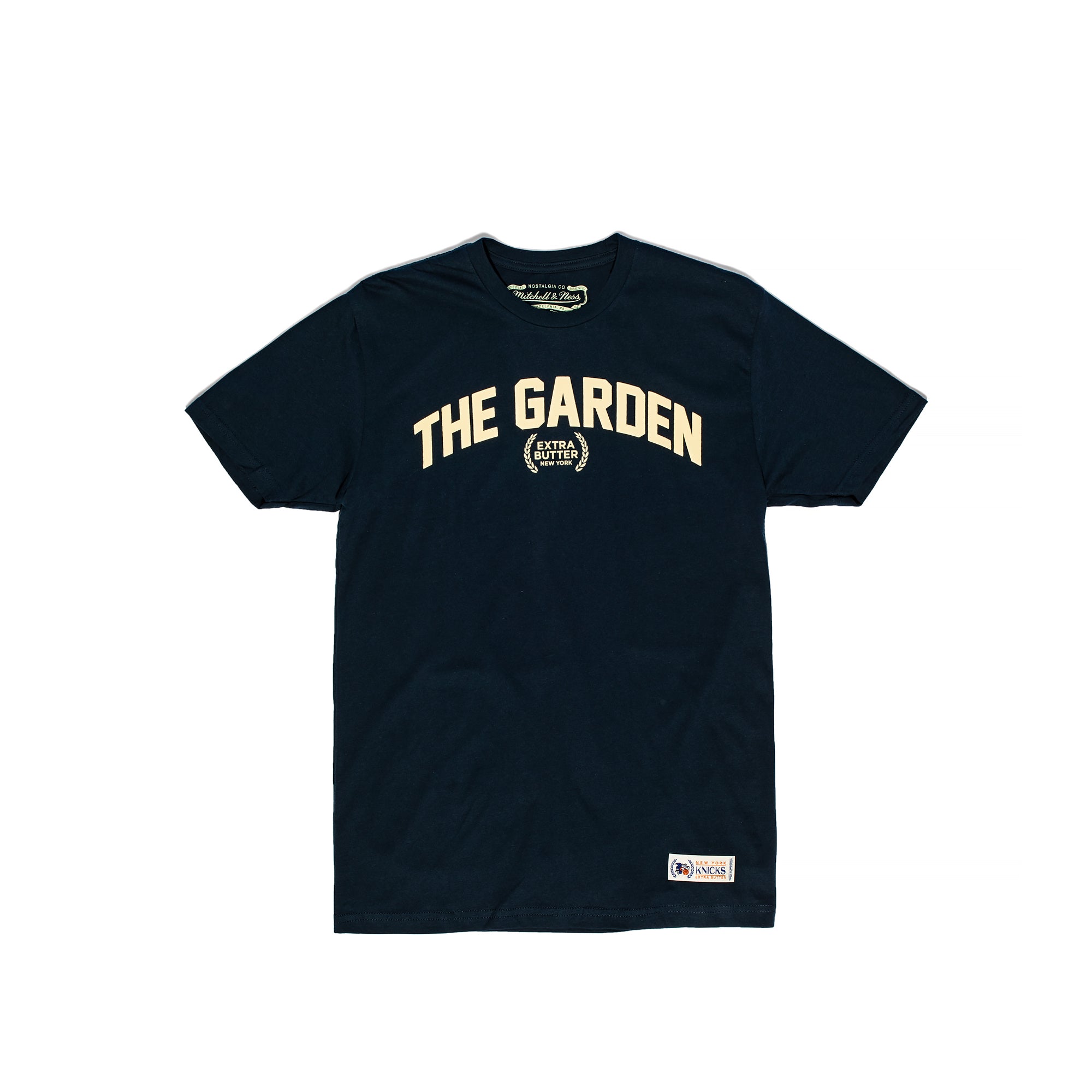 Mitchell & Ness x EB NBA The Garden Tee 'Navy'