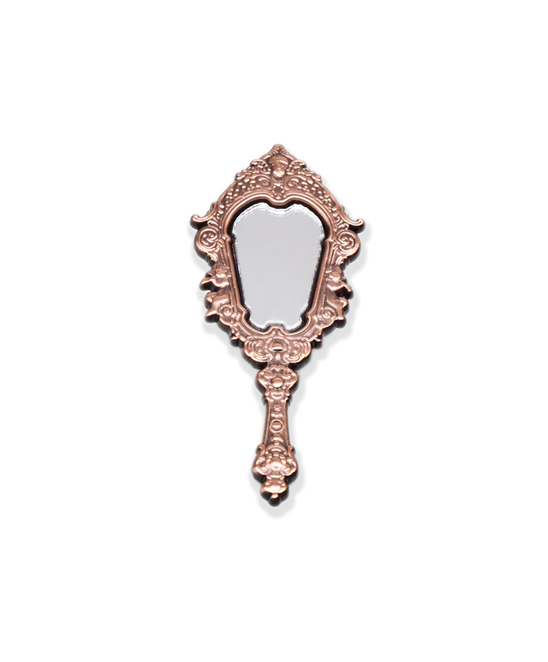 Ball & Chain - Mirror Lapel Pin