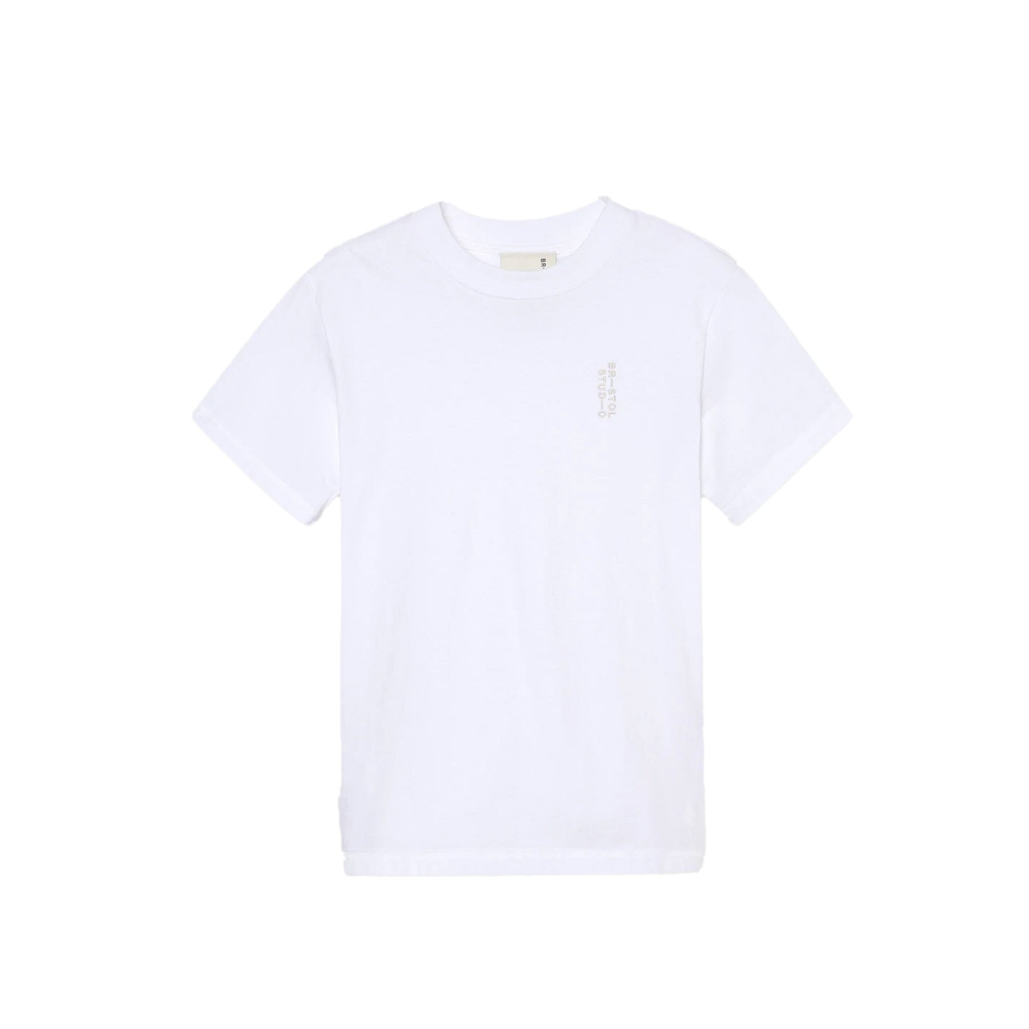 Bristol Studios Mens Signature Team Tee White/Cream