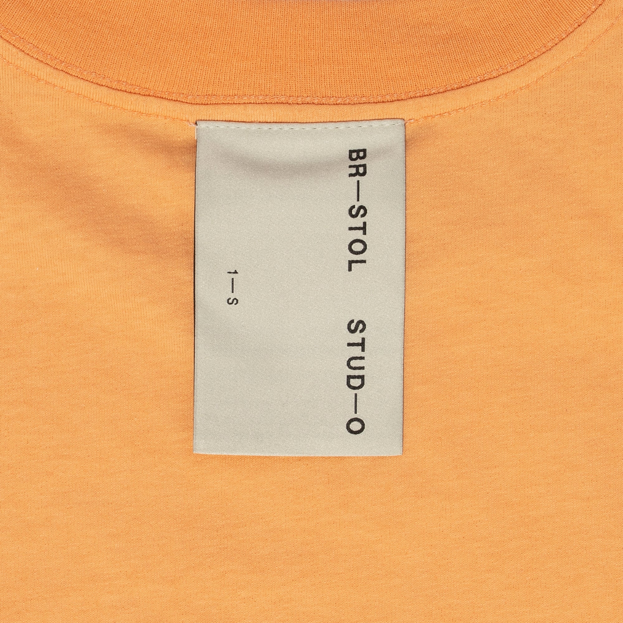 Bristol Studios Mens Vertical Team Tee Peach