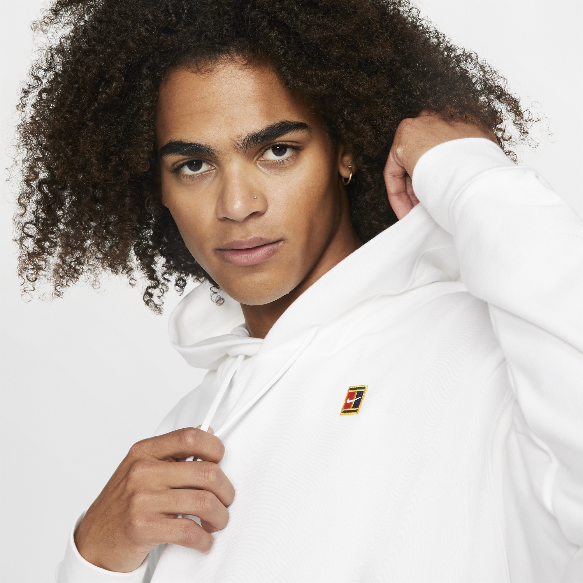 Nike Mens NikeCourt Fleece Tennis Hoodie