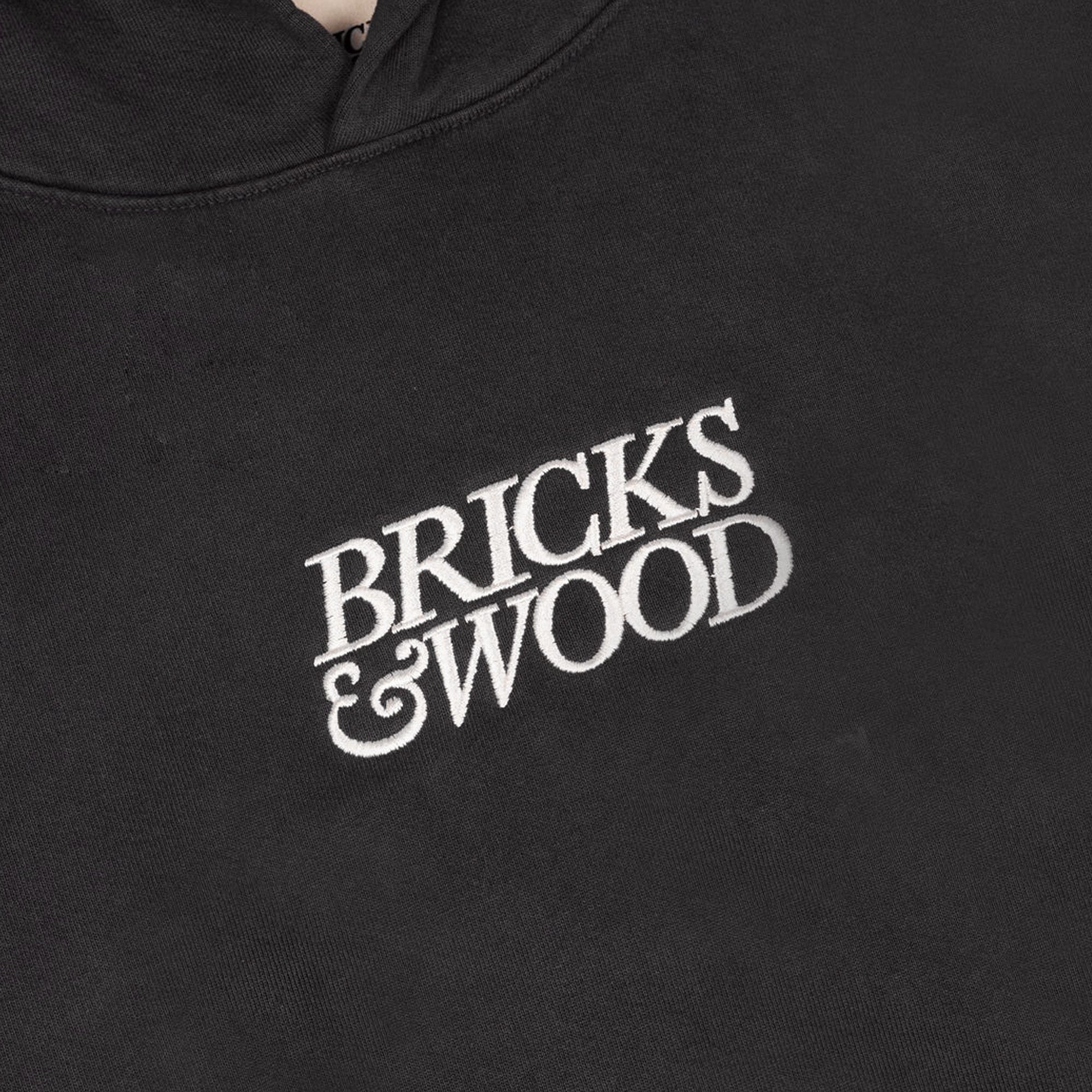 Bricks & Wood Mens Logo Hoodie