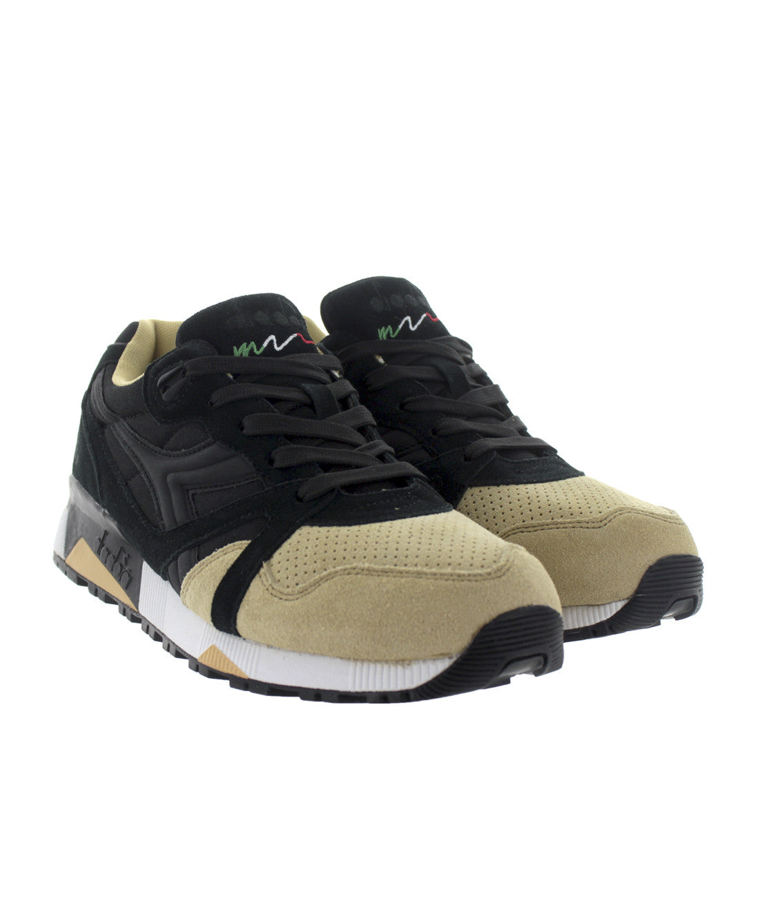 Diadora: N9000 Double (Black/Sand)