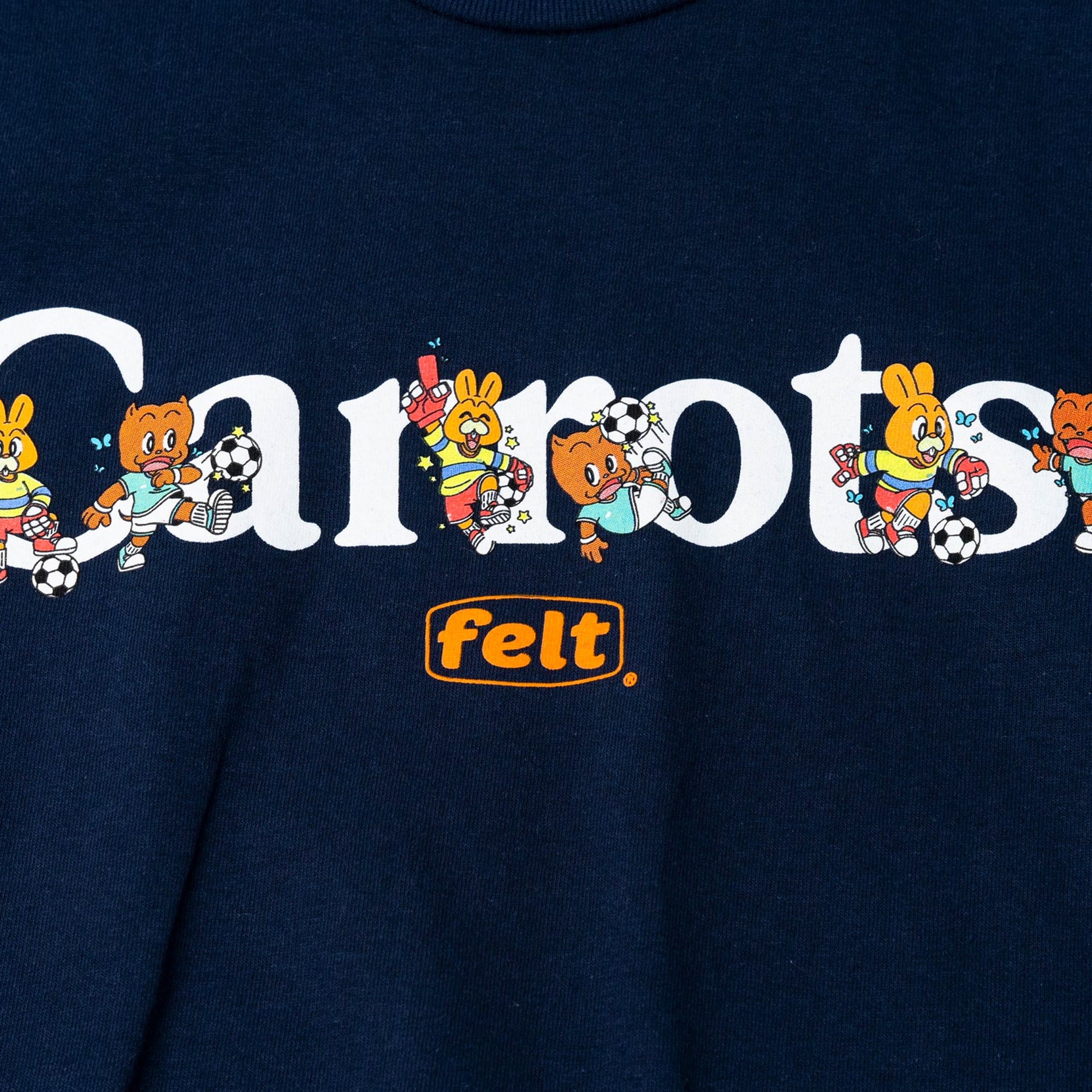 Felt x Carrots Mens Wordmark SS Tee