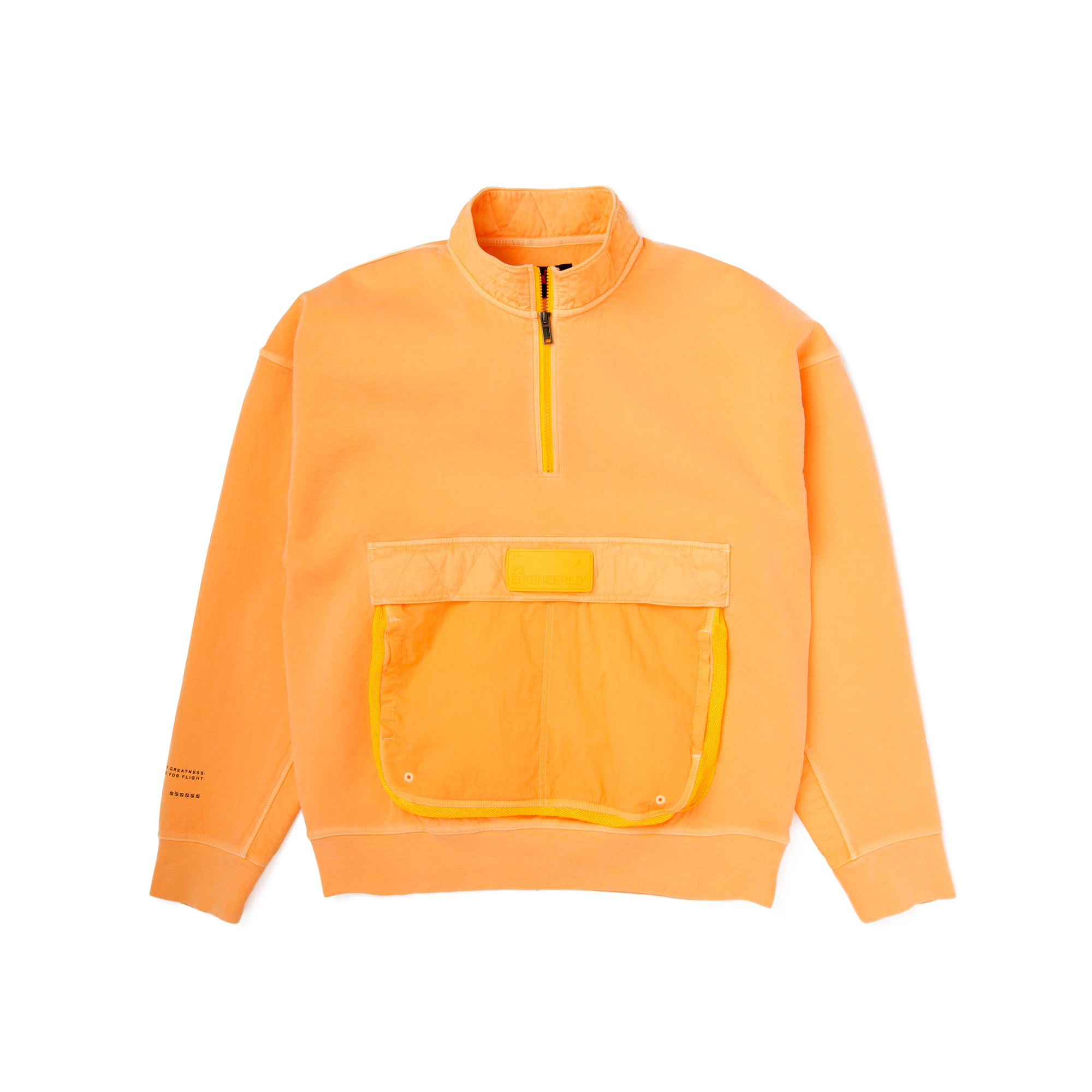 Air Jordan Mens 23 Engineered 1/2 Zip Sweatshirt