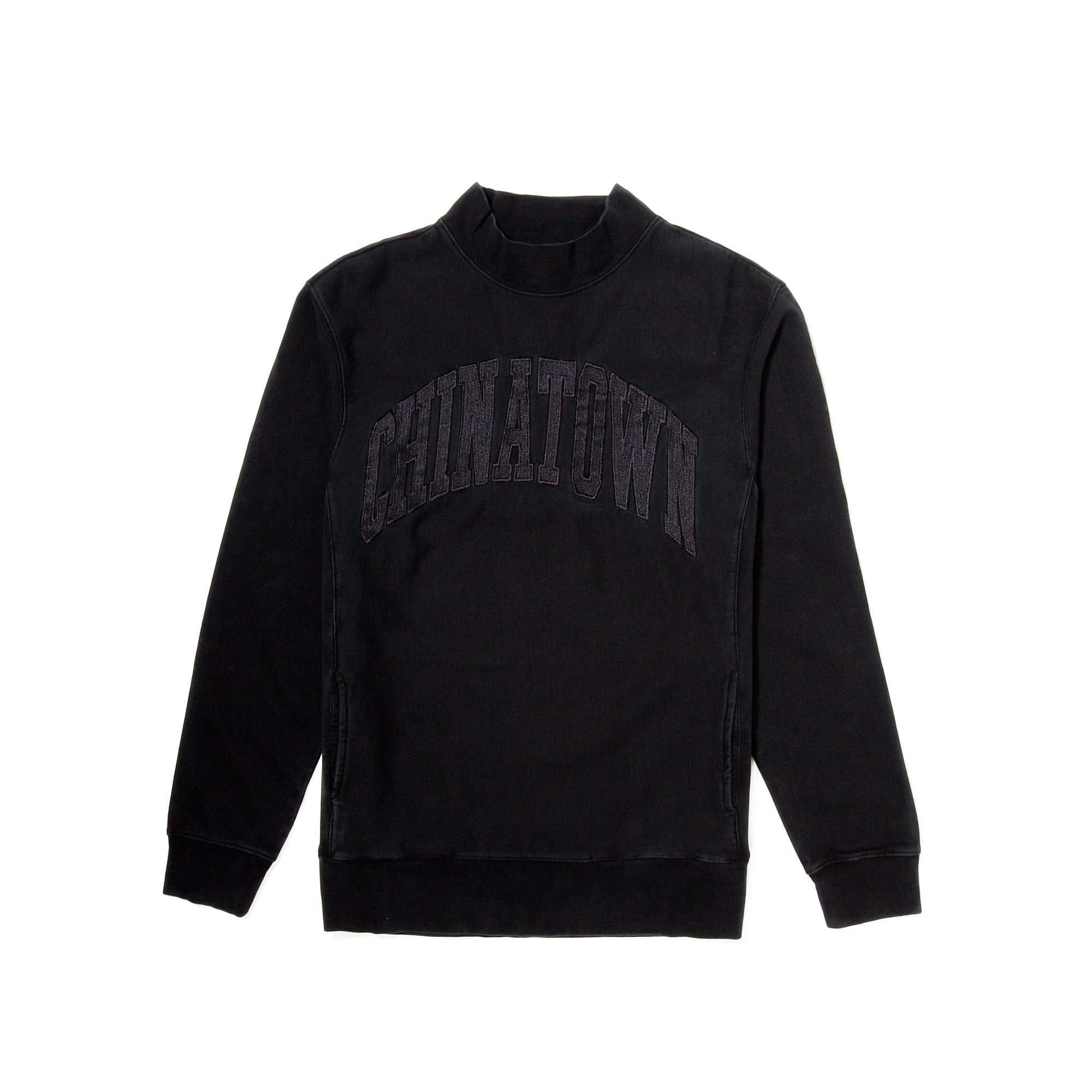 Chinatown Market Mens Arc Mock Crewneck Sweatshirt