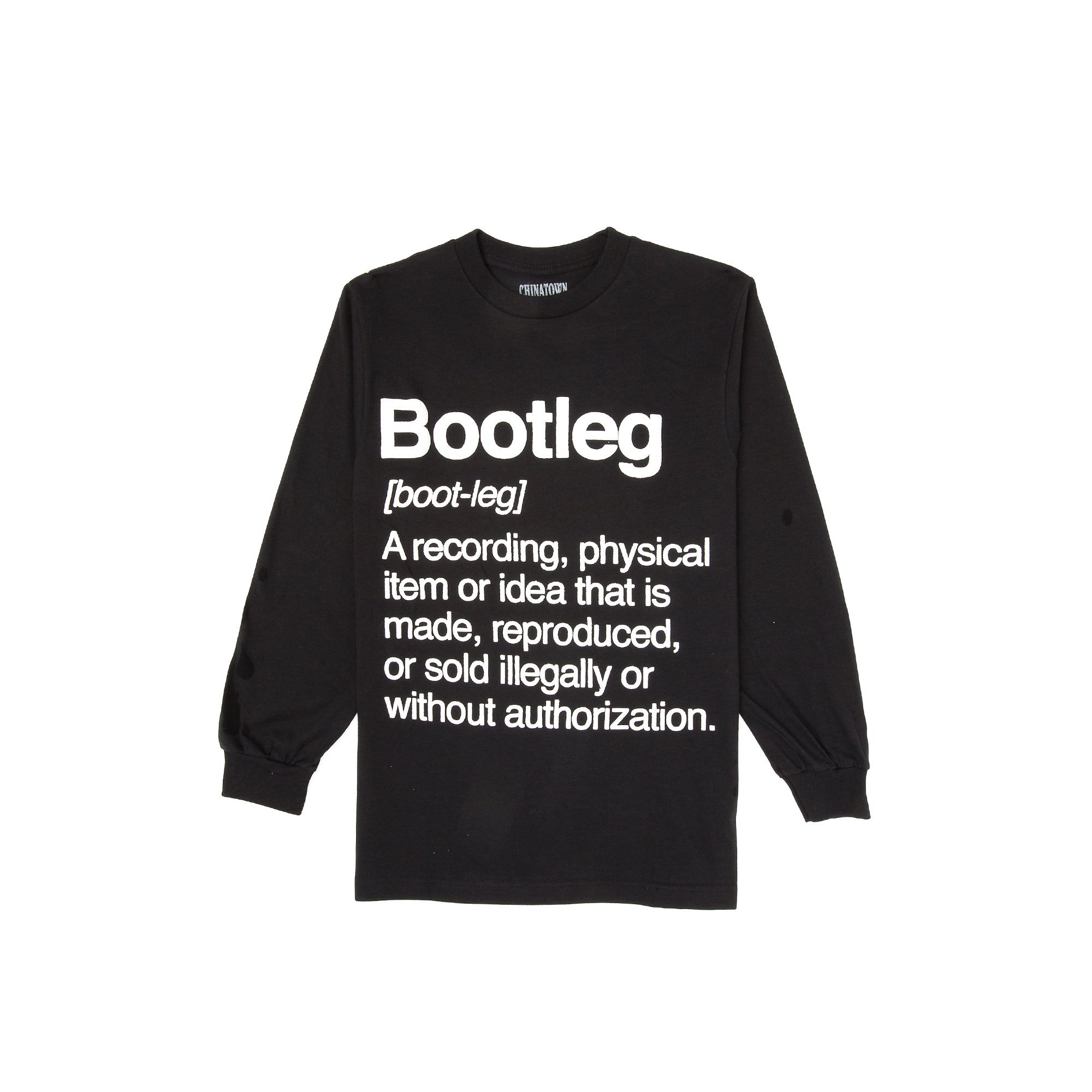 Chinatown Market Bootleg Long Sleeve Tee [CTMHOL19-BLST]