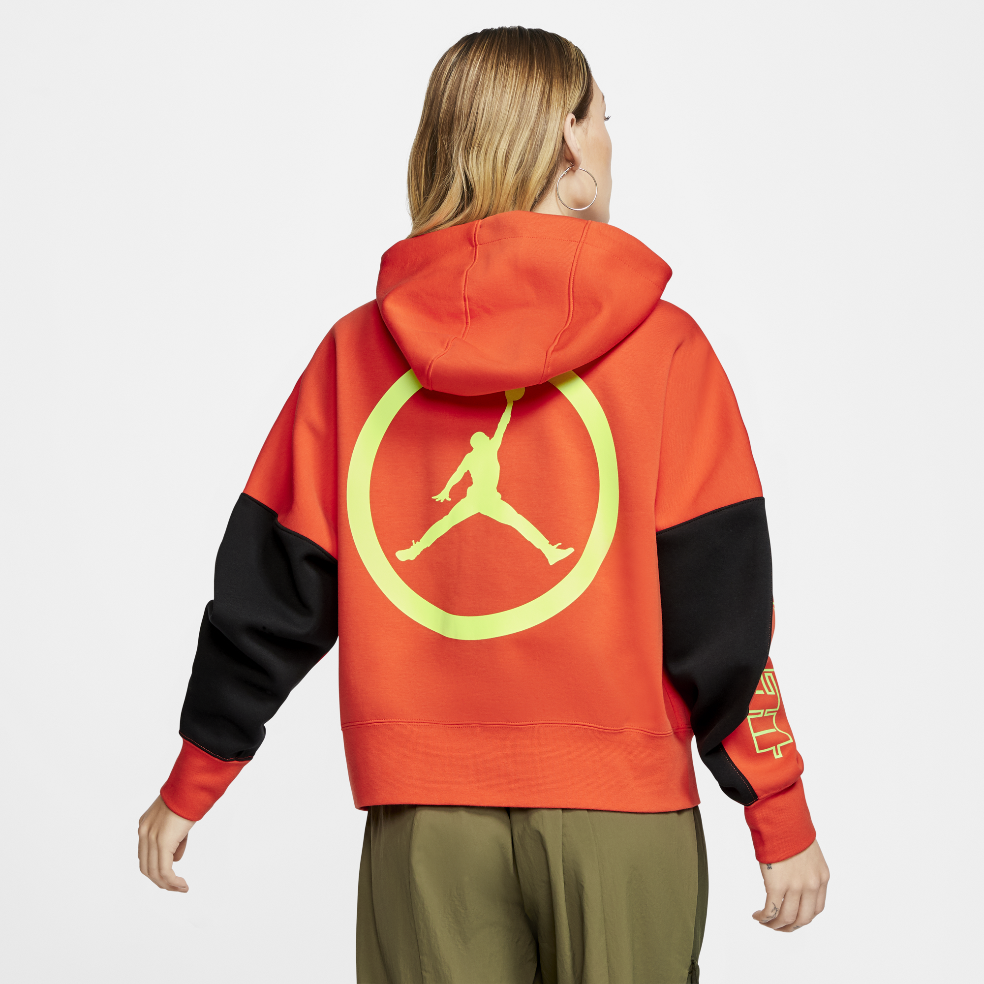 Air Jordan Womens Lightweight Fleece Jacket