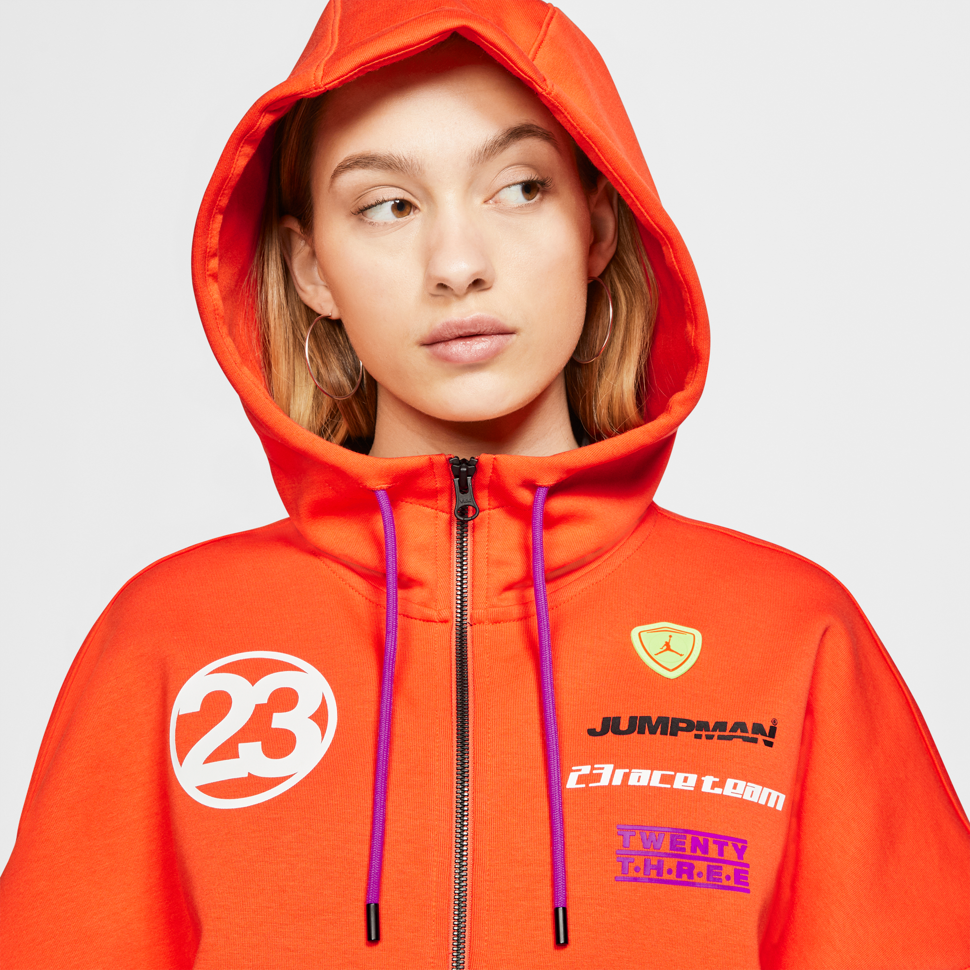 Air Jordan Womens Lightweight Fleece Jacket