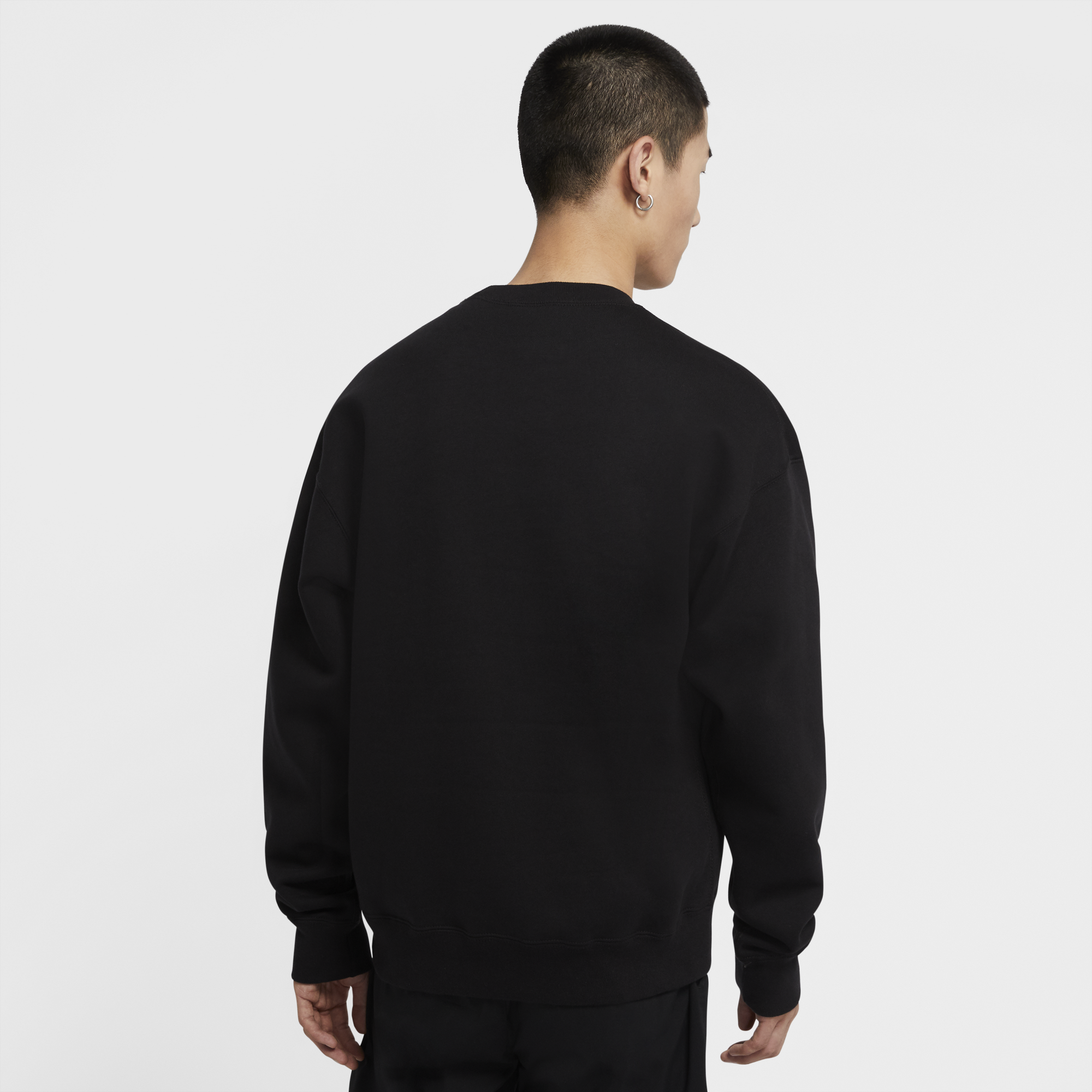 Nike Mens Solo Swoosh Fleece Crew