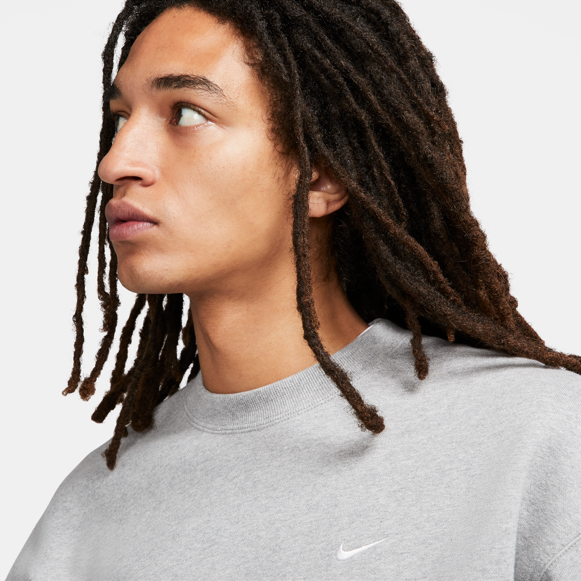 Nike Mens Solo Swoosh Fleece Crew