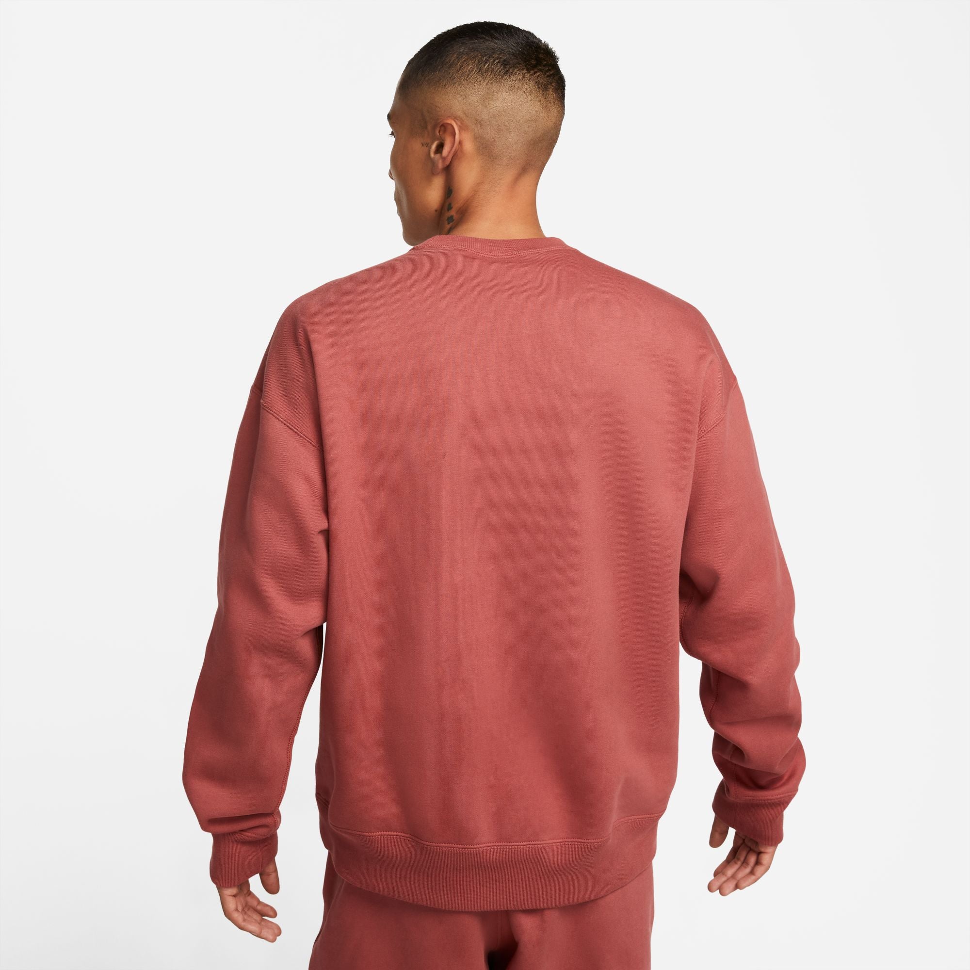 Nike Mens Solo Swoosh Fleece Crew