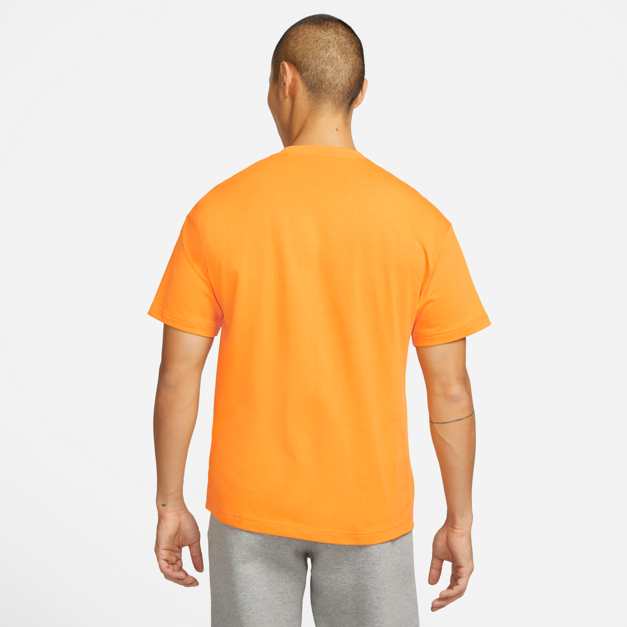 Nike Mens Solo Swoosh T-Shirt 'Kumquat'